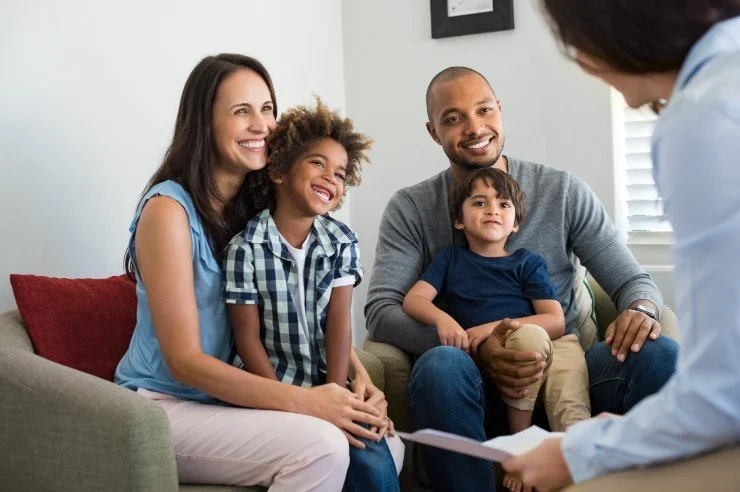 family therapy, brother, sister, mother, father, step-parent, uncle, aunt