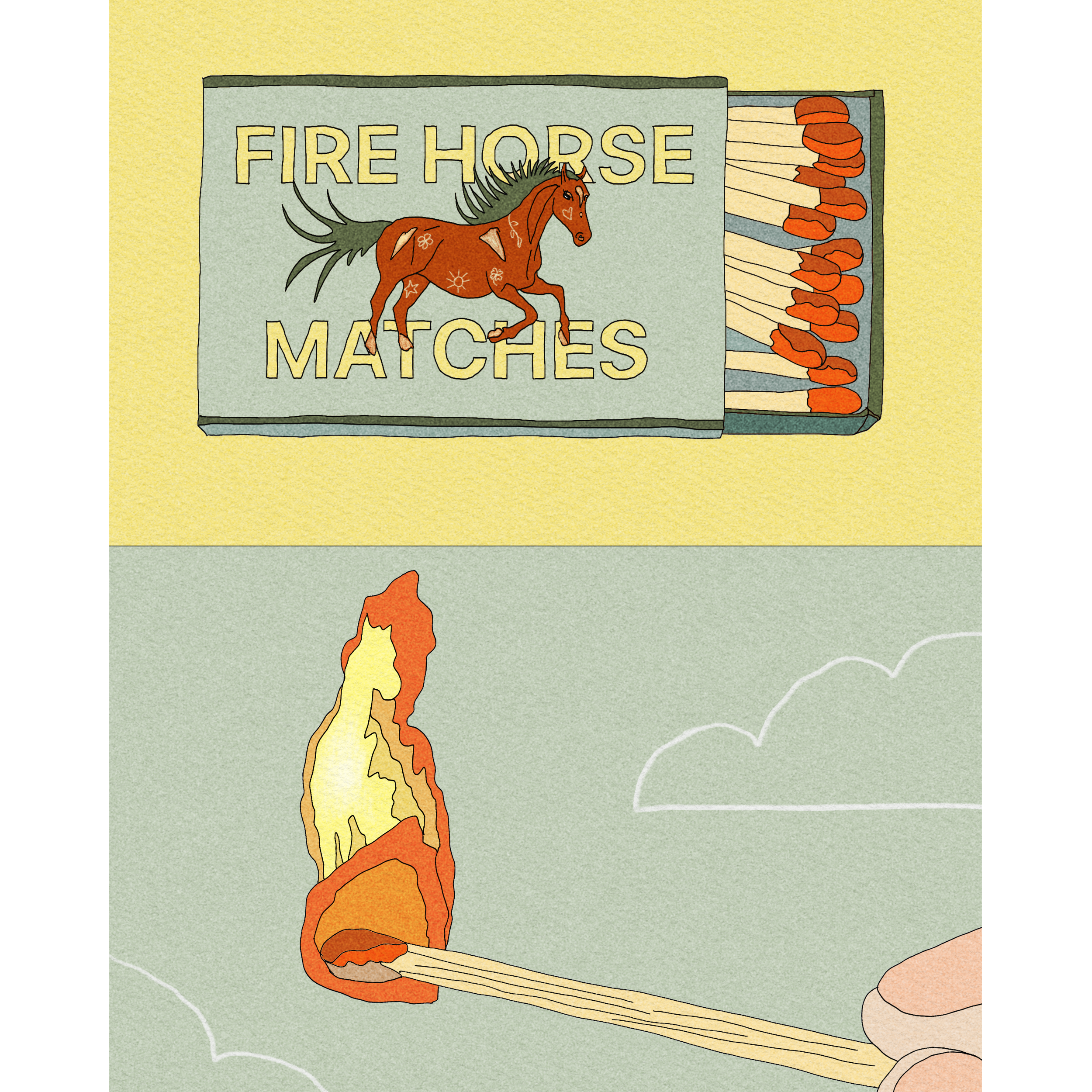 fire horse