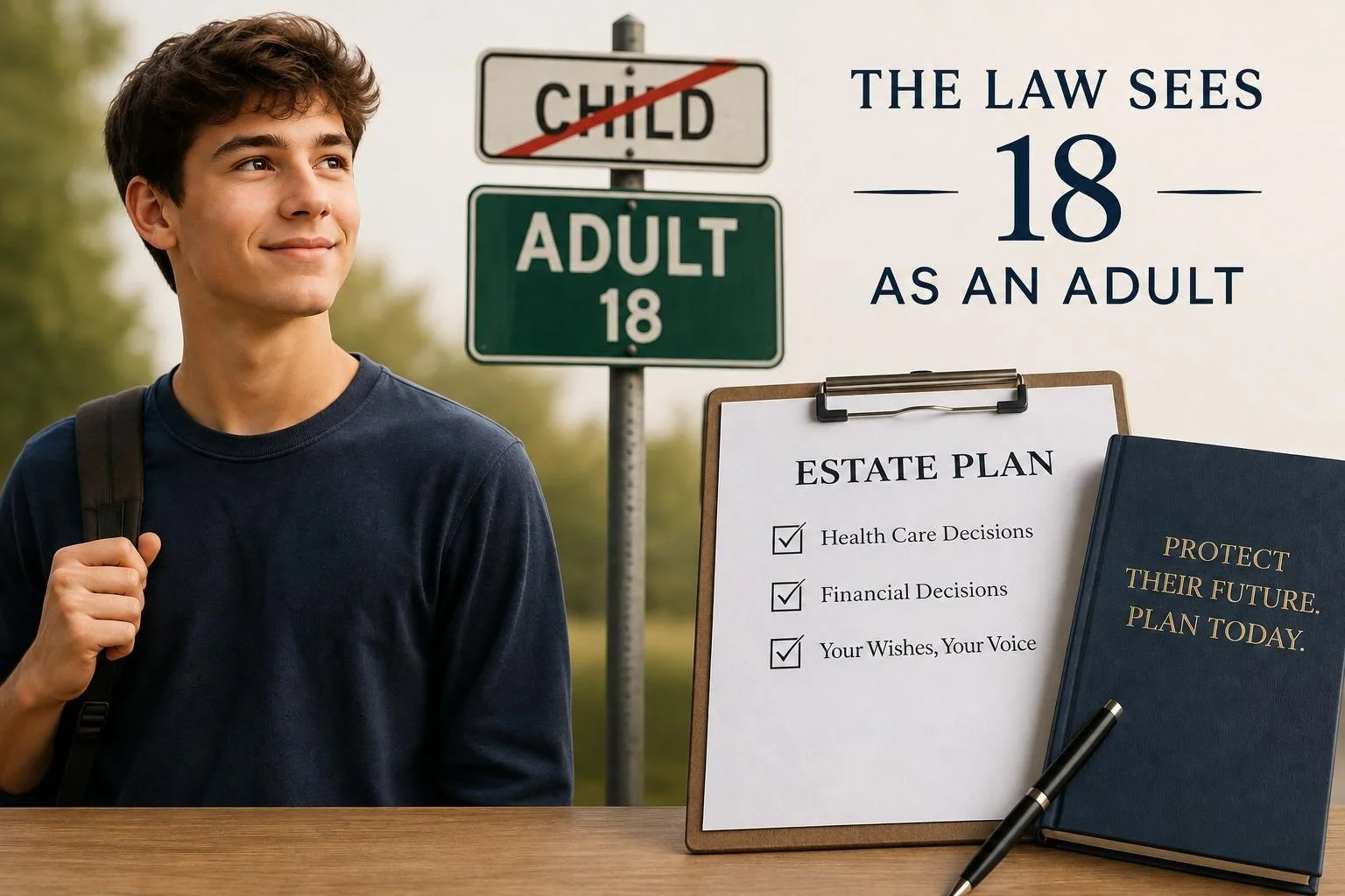 Once Kids Turn 18, Everything Changes.&nbsp; Here’s Why an Estate Plan Matters.