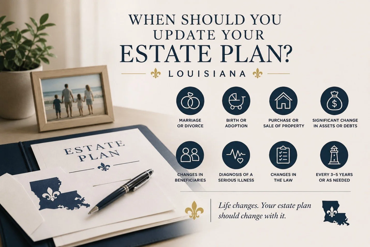 How Often Should You Update Your Louisiana Estate Plan?