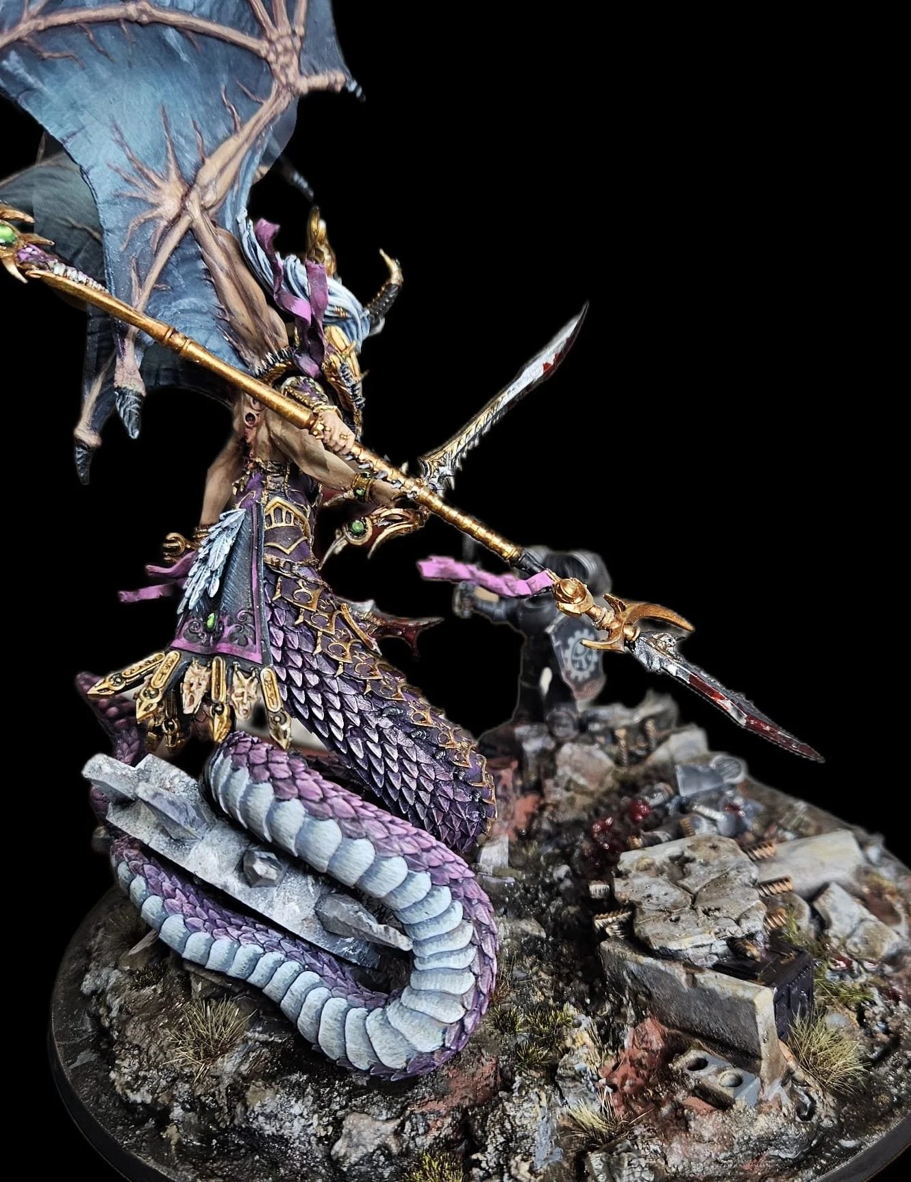 Fulgrim Transfigured (30K) mini diorama - Emperor's Children