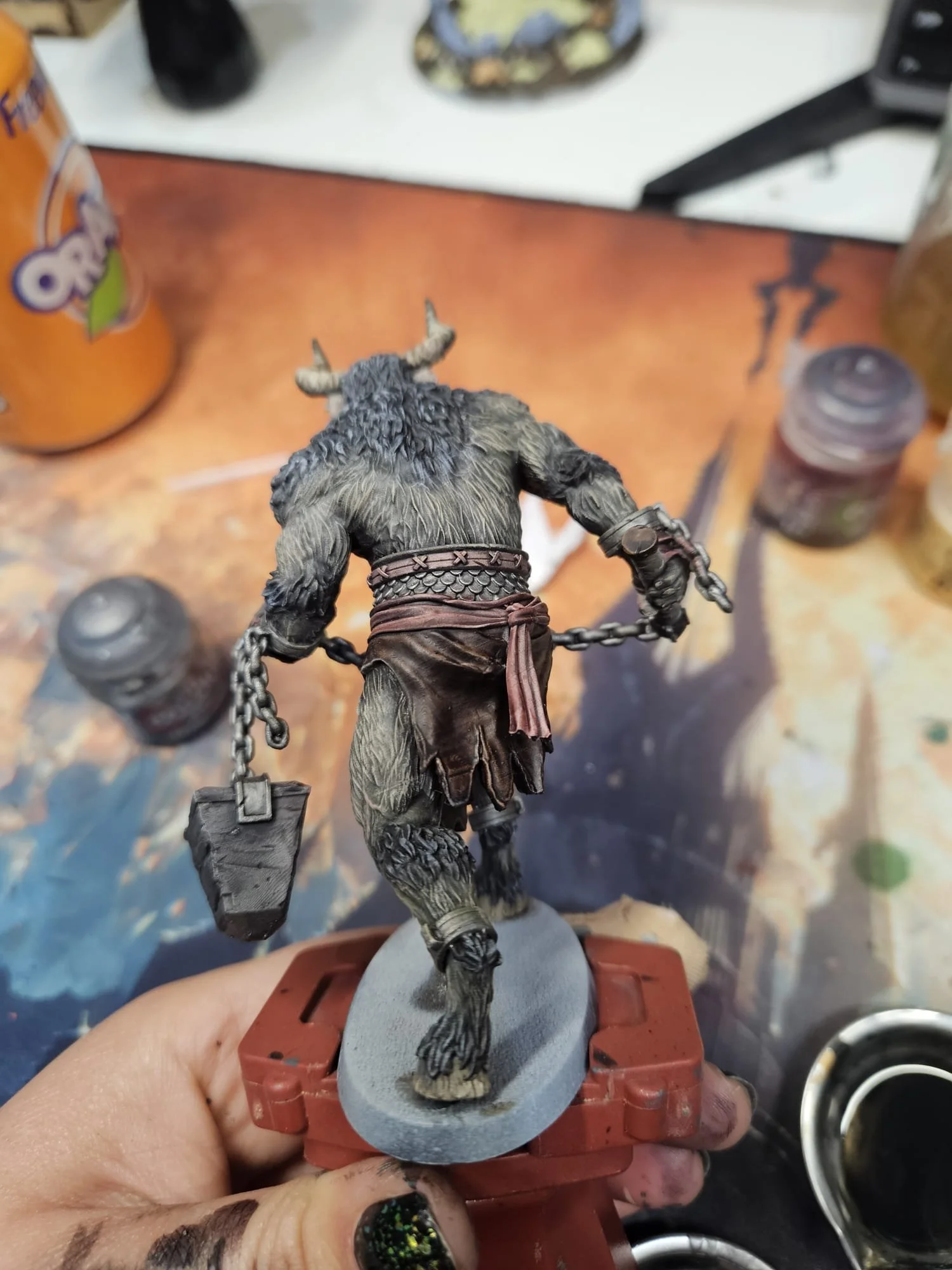 WIP of Minotaur STL file by DM Stash on MMF