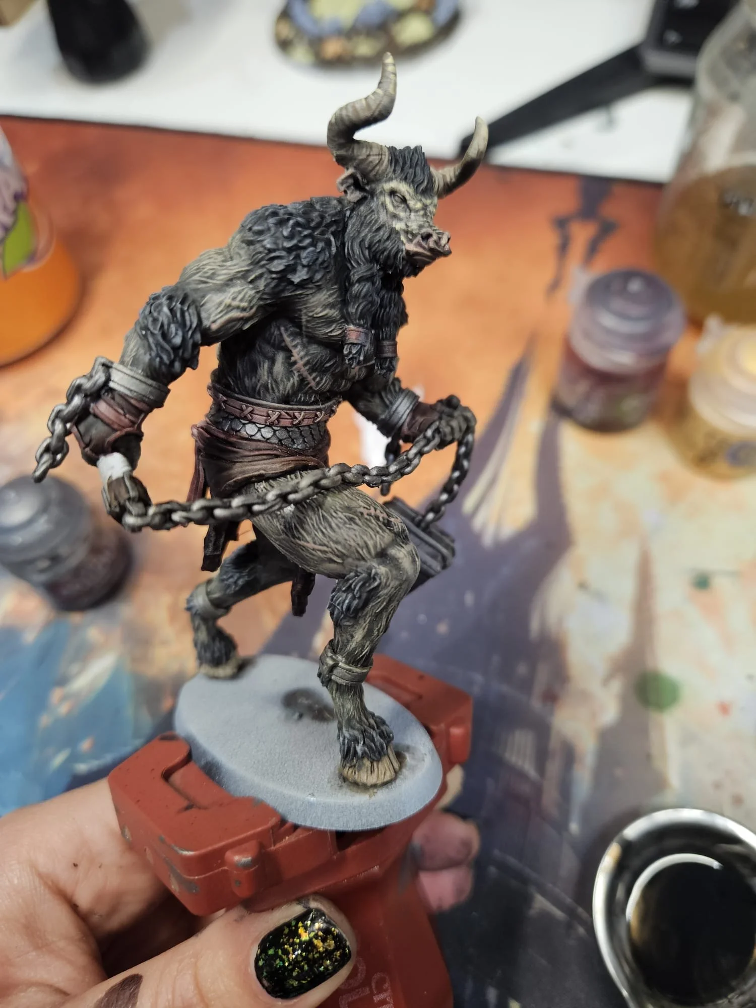 WIP of Minotaur STL file by DM Stash on MMF