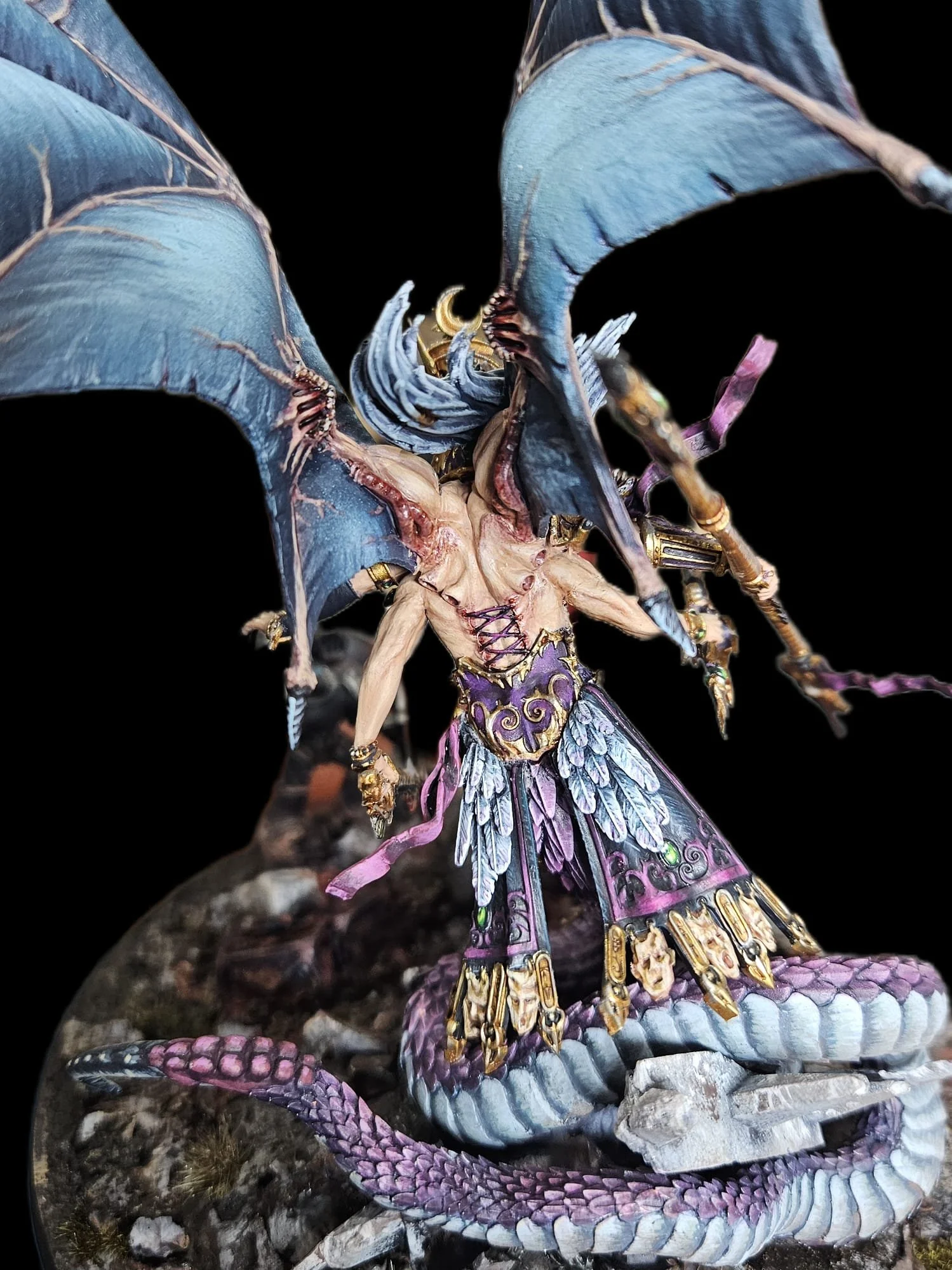 Fulgrim Transfigured (30K) mini diorama - Emperor's Children