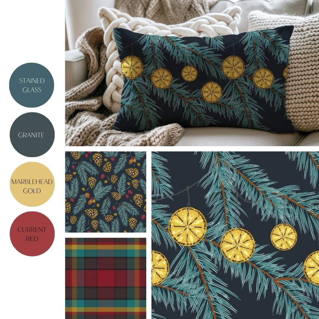 Fresh and cozy vintage designs for your winter farmhouse aesthetic, Check out the plaid colorways.