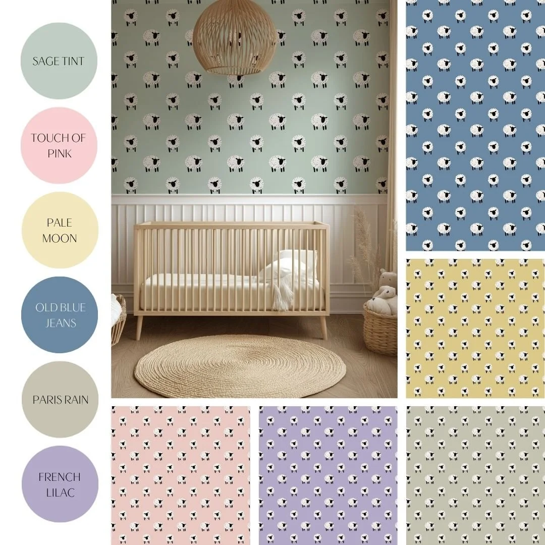 Counting Sheep - What could be more soothing than adorable hand-drawn sheep, perfectly designed for counting, to help you and your loved ones drift off to sleep?