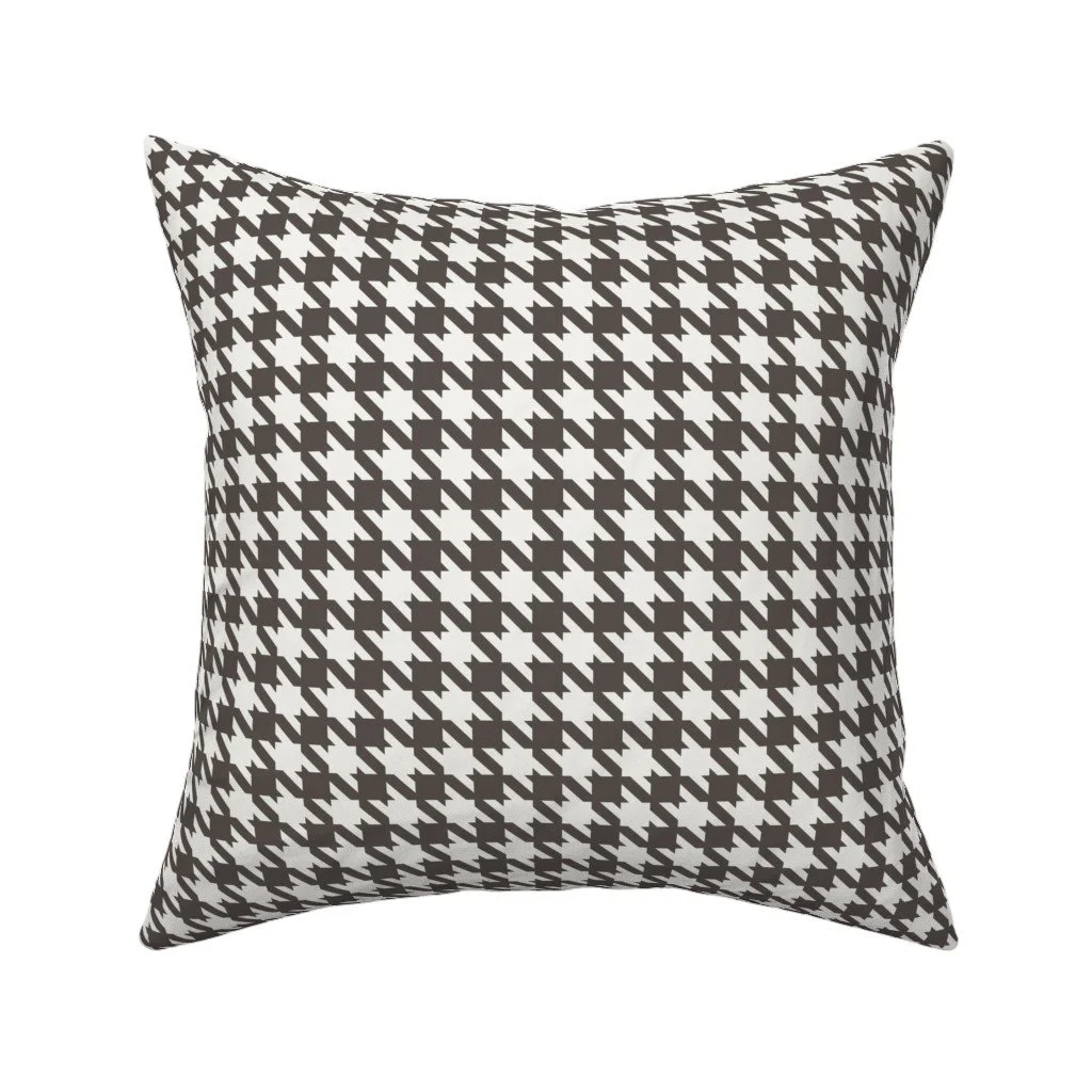 Classic houndstooth in a variety of colors designed to match Benjamin Moore paint colors.