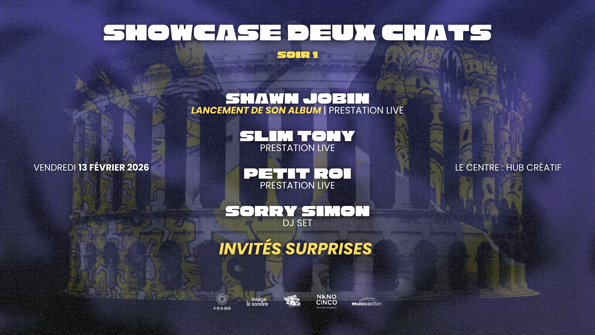 SHOWCASE DEUX CHATS // Soirée 1