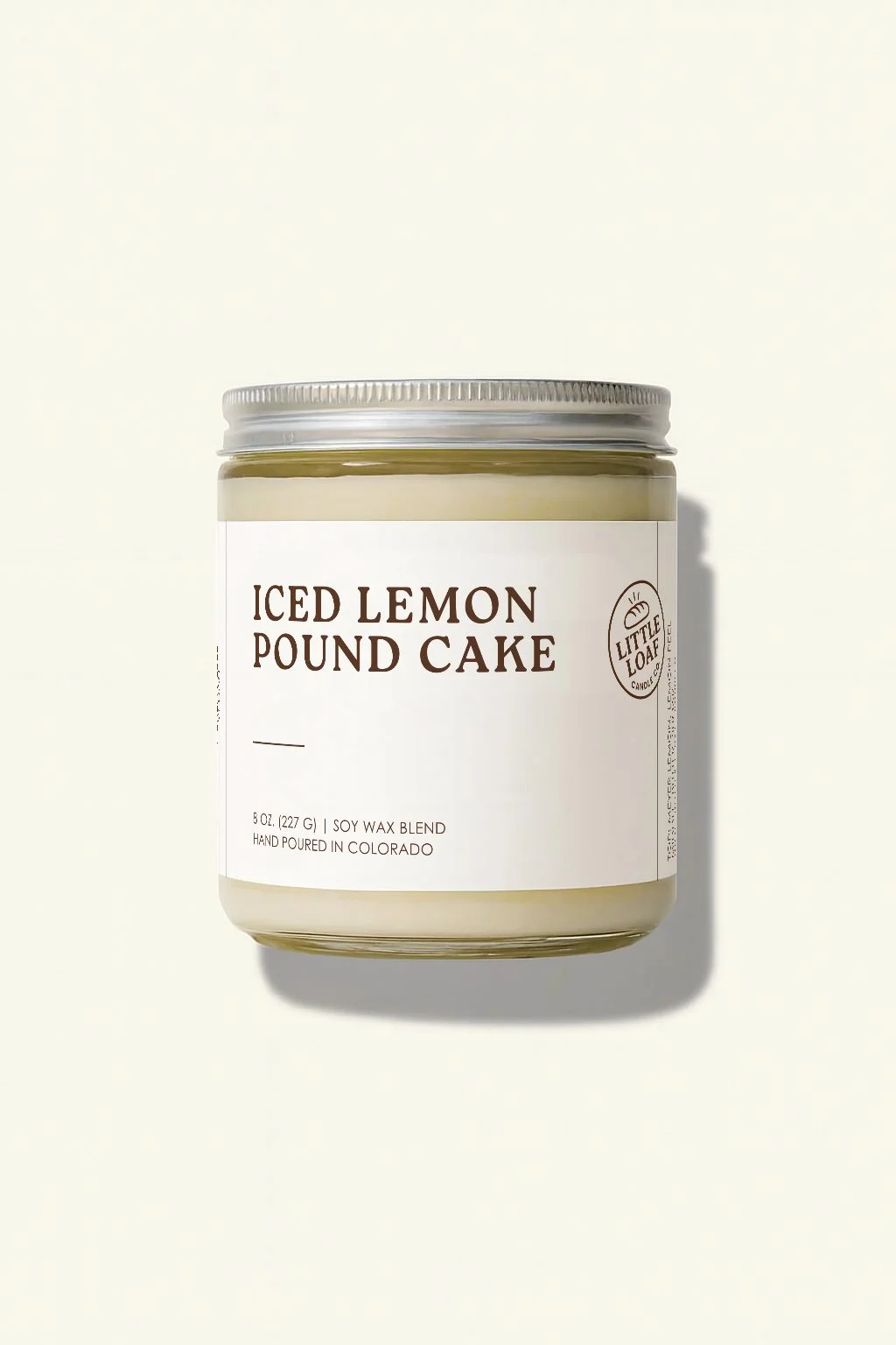 Iced Lemon Pound Cake