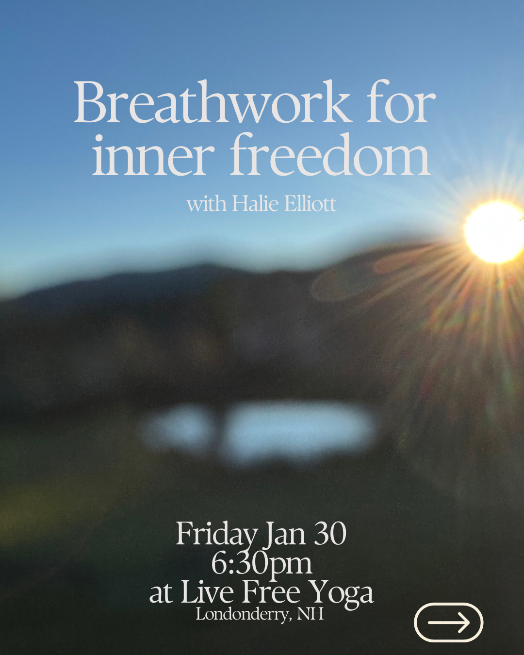 Breathwork for Inner Freedom w/ Halie Elliott 