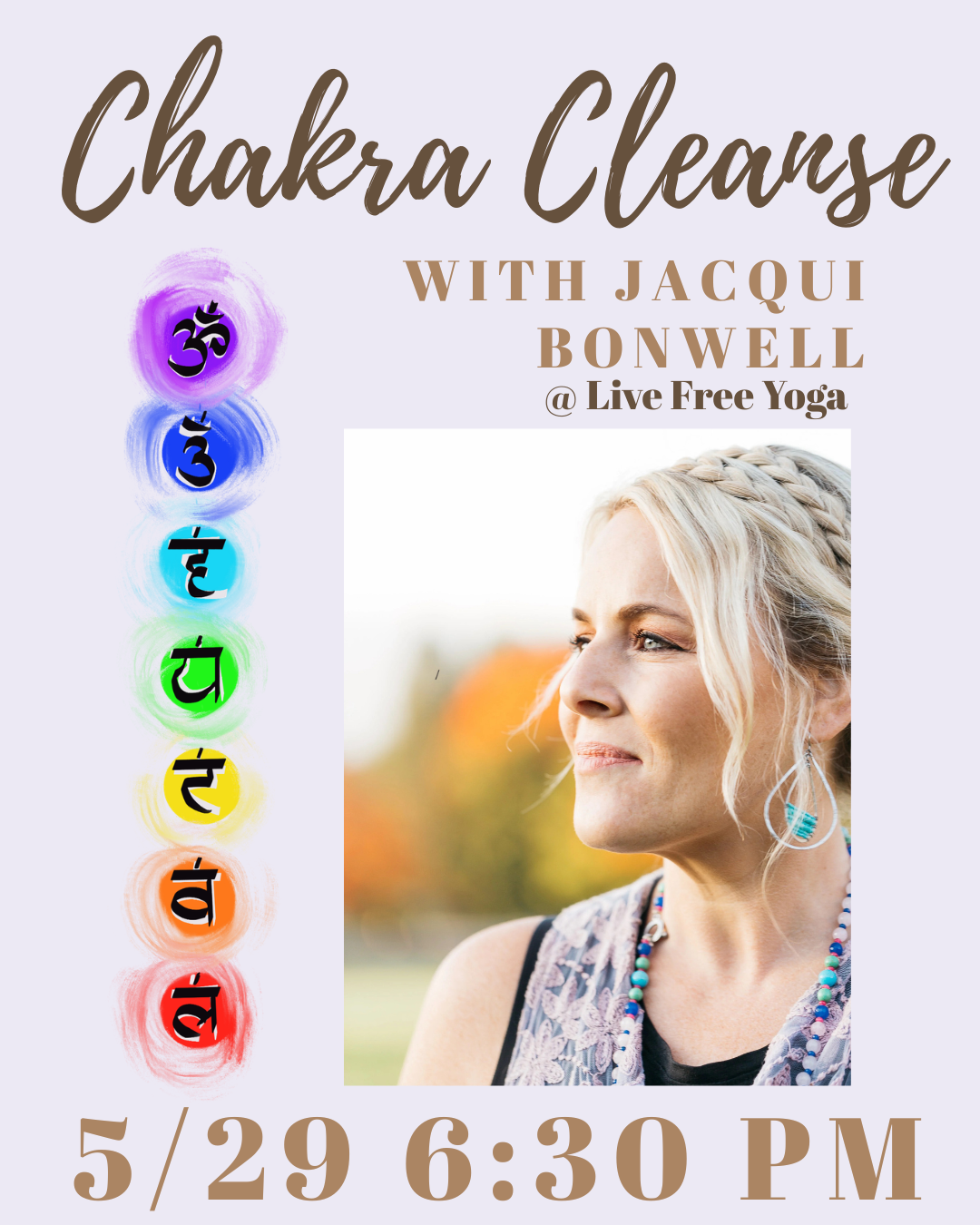 Chakra Cleanse with Jacqui Bonwell