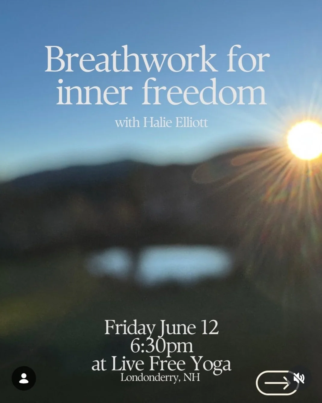Breathwork for Inner Freedom w/ Halie Elliott