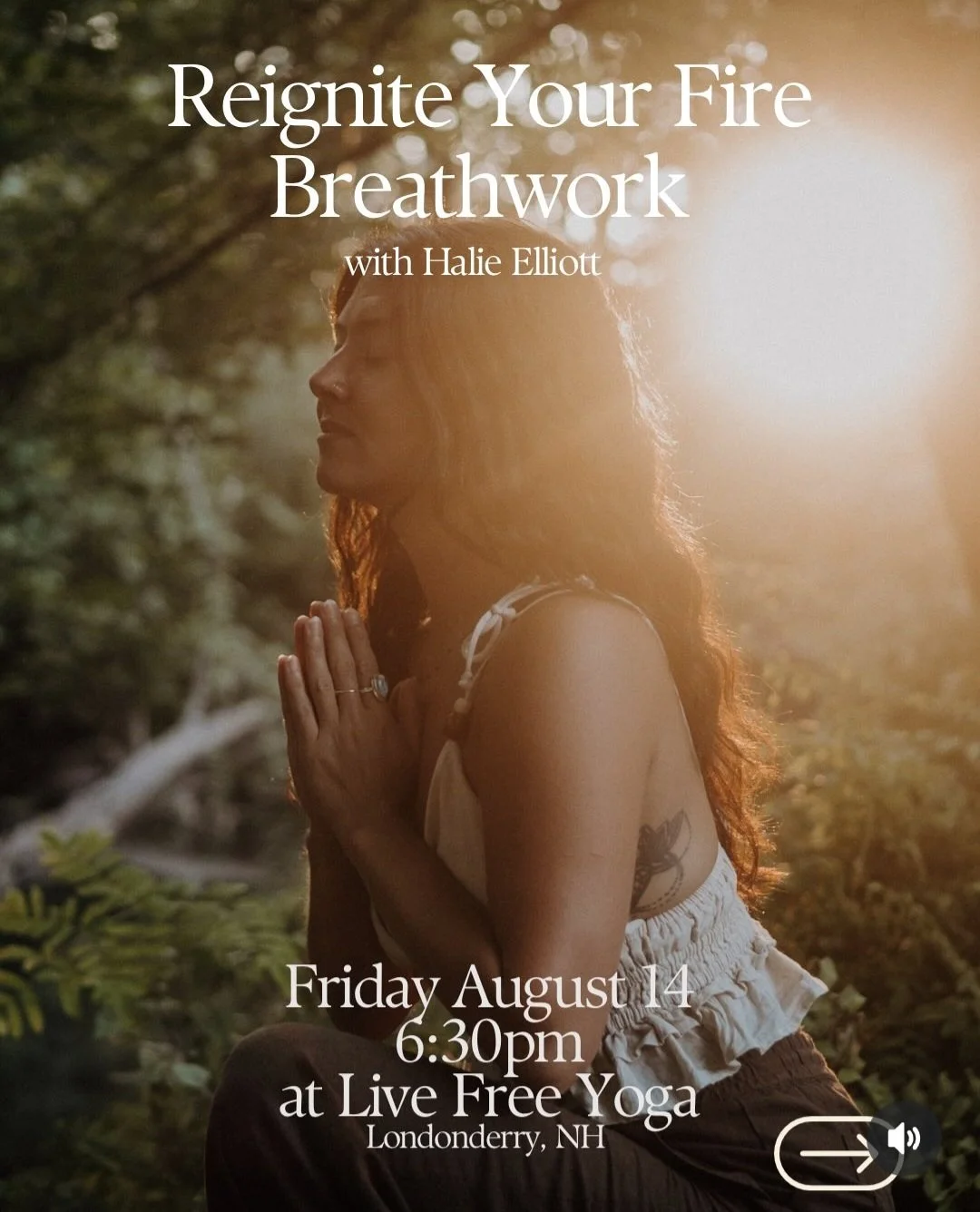 Breathwork to Reignite Your Inner Fire w/ Halie Elliott 