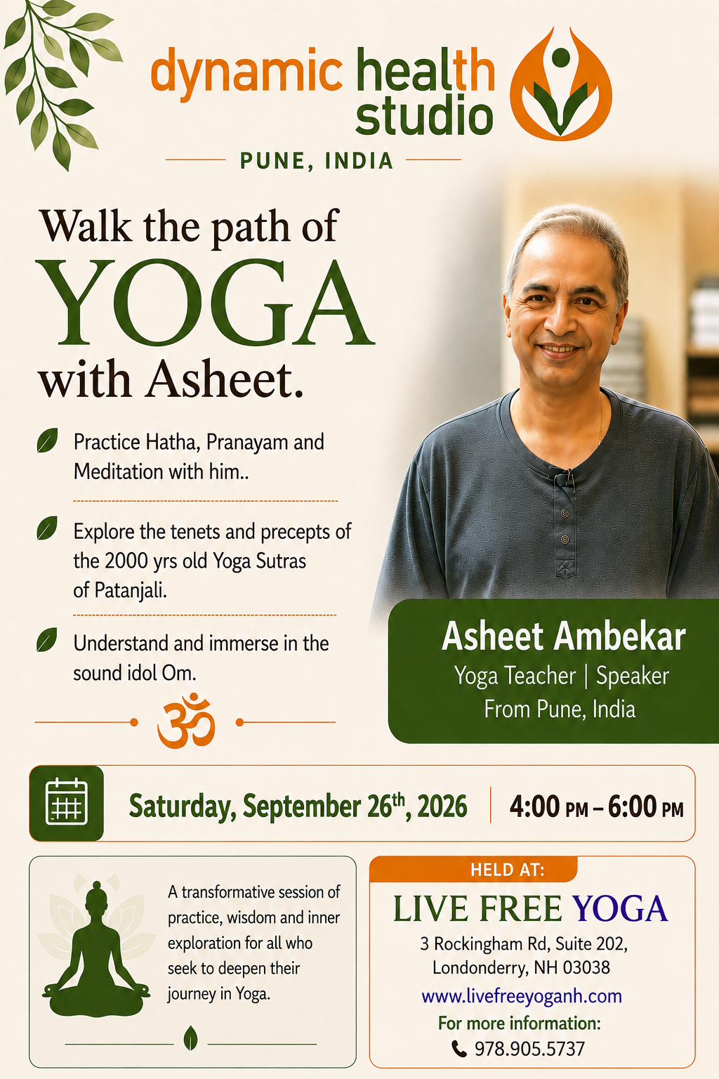Walk the Path of Yoga w/ Asheet Ambekar