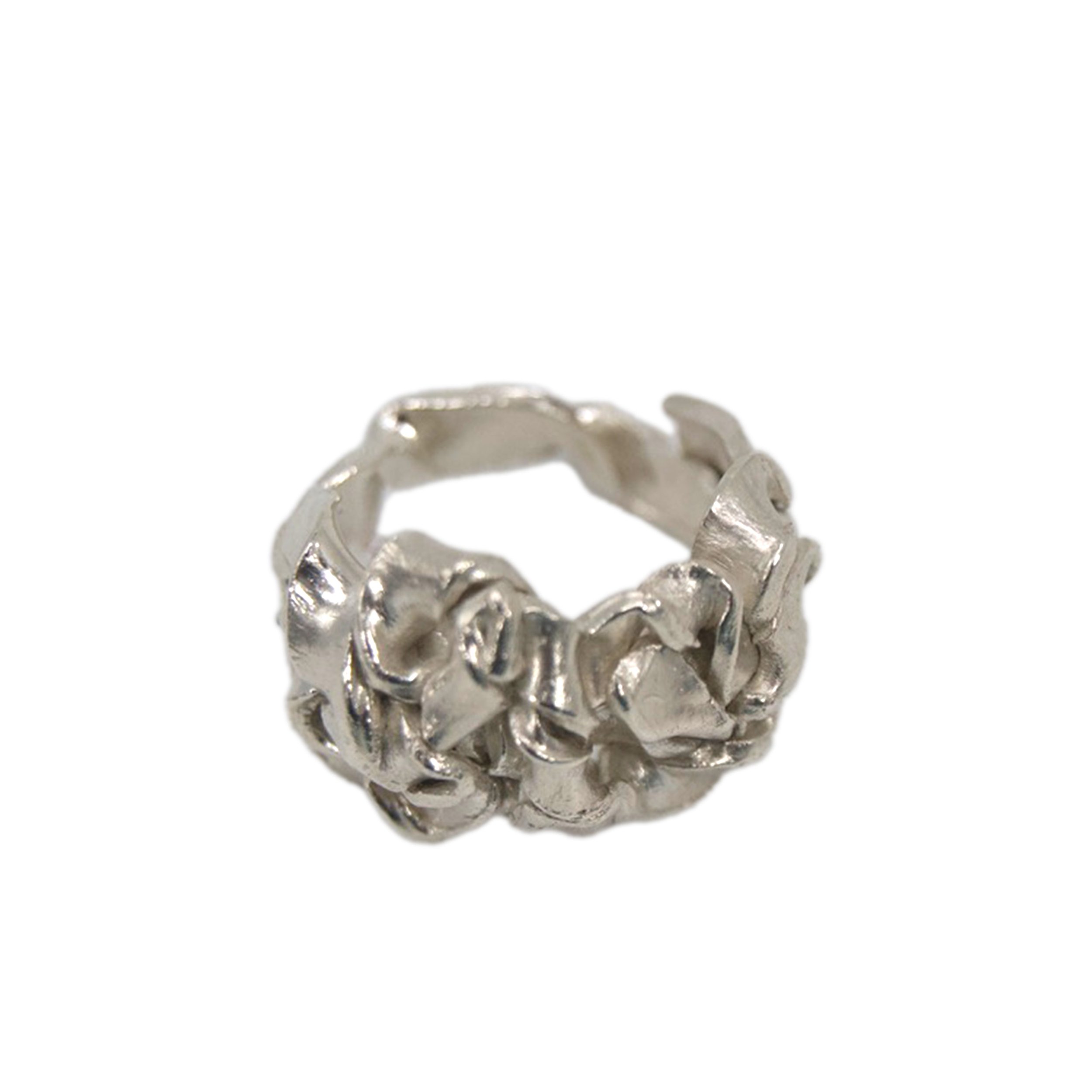 Sterling Silver Ribbon Ring