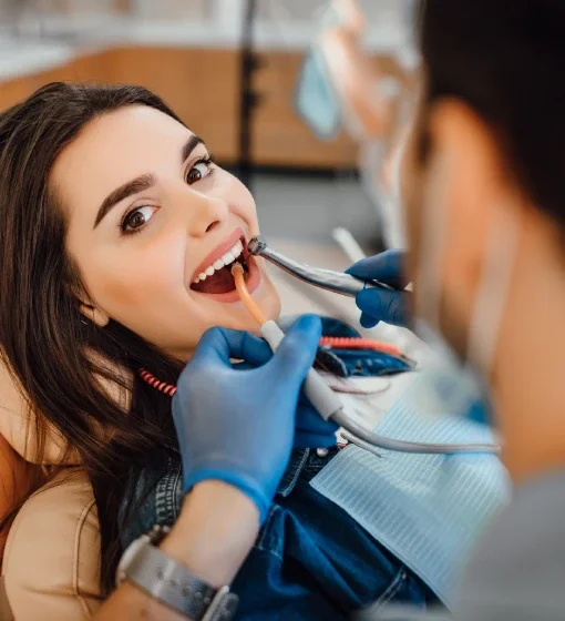 Dental implant restoration replacing missing tooth