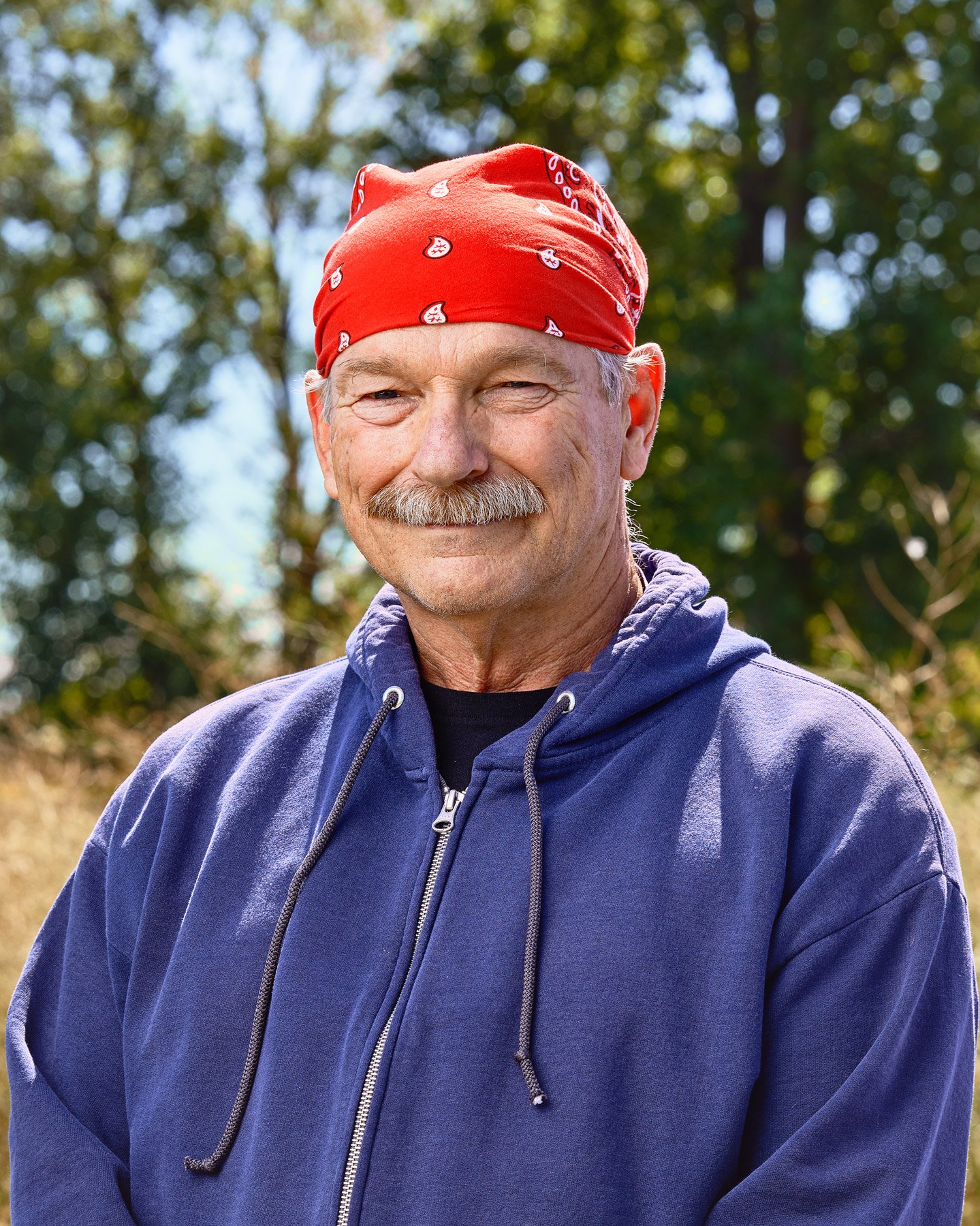 Professional outdoor headshot, trail association, Northeast Ohio photographer