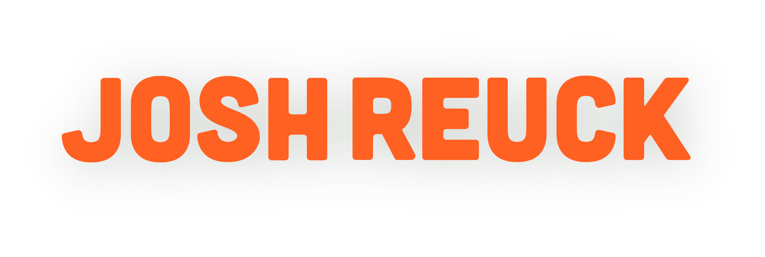 The logo of Joshua Tree featuring the word 'JOSHUARECK' in orange capital letters on a dark green background.