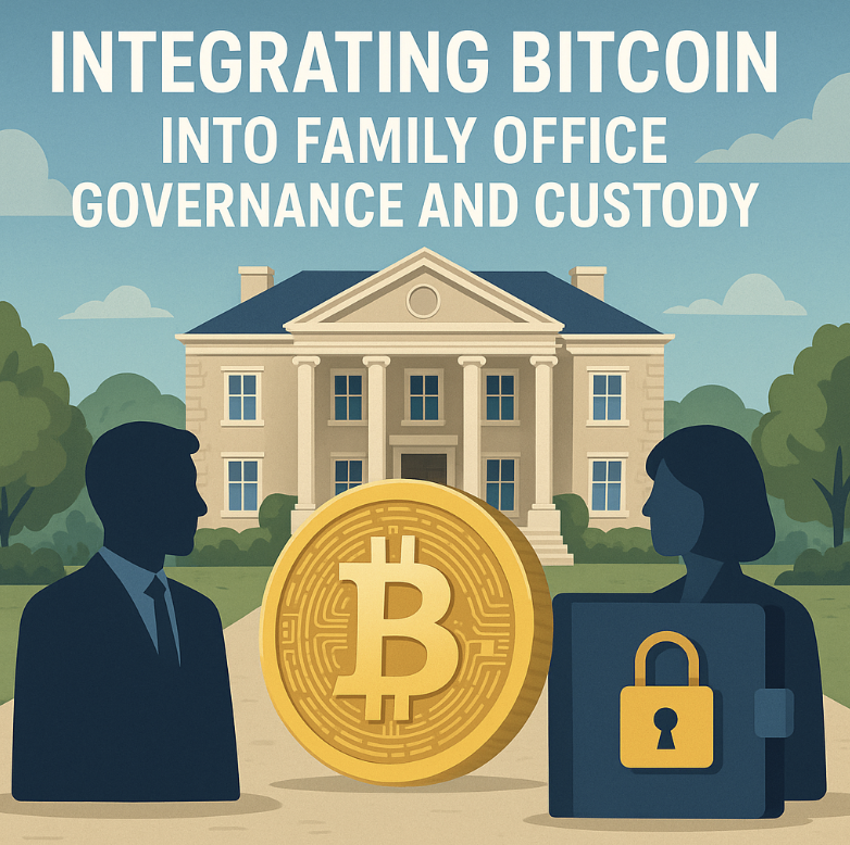 Integrating Bitcoin into         “Family Office”               Governance and Custody