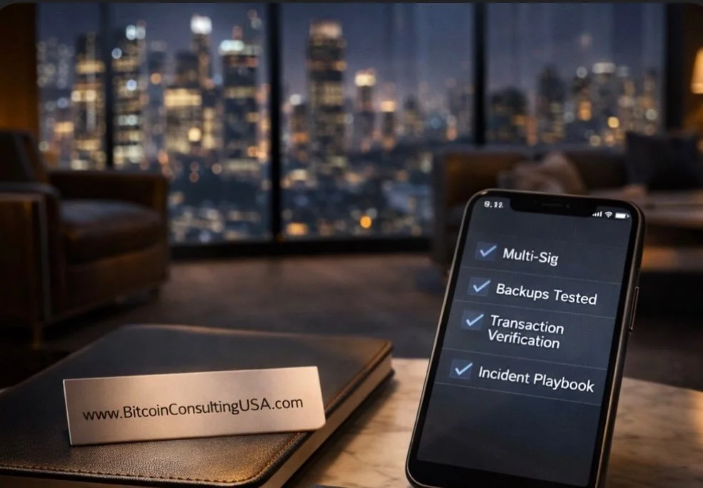 Luxury buyers: Bitcoin rewards discipline&mdash;buy, move to self-custody, and sleep well. Want a clean setup? www.BitcoinConsultingUSA.com