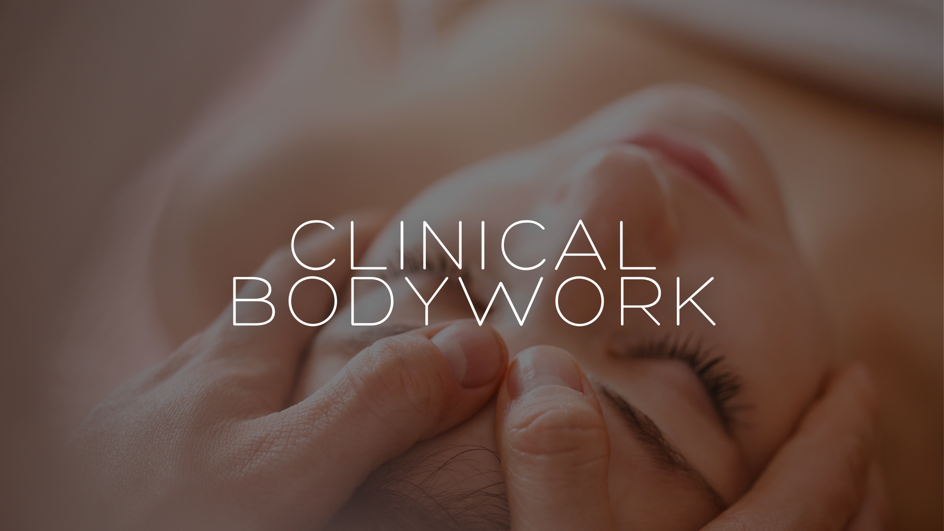 Clinical bodywork session at Inner Space Des Moines featuring facial massage techniques used in assisted lymphatic therapy and therapeutic massage for circulation and nervous system support.