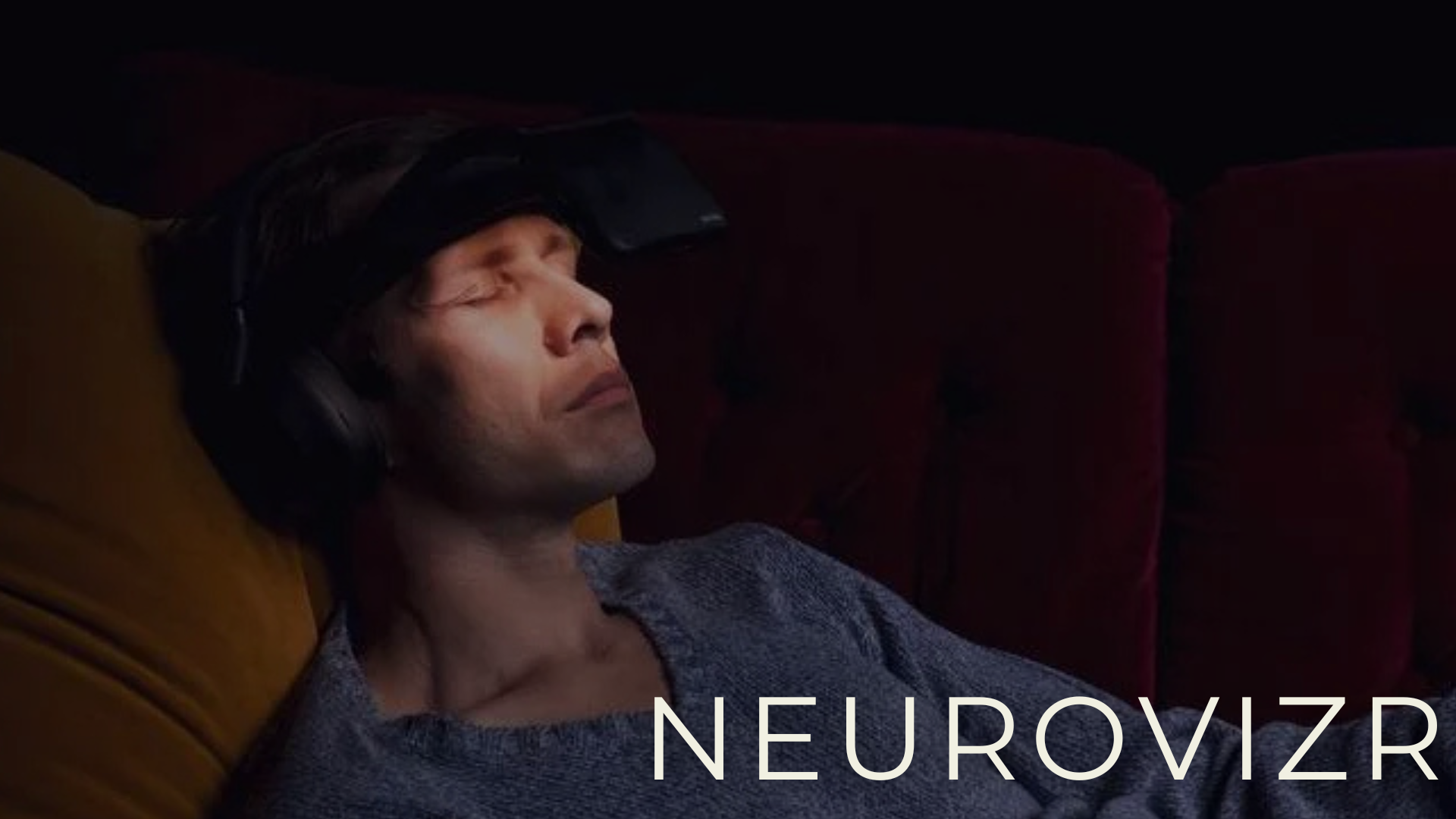 NeuroVizr light and sound stimulation device at Inner Space for nervous system regulation and mental clarity.