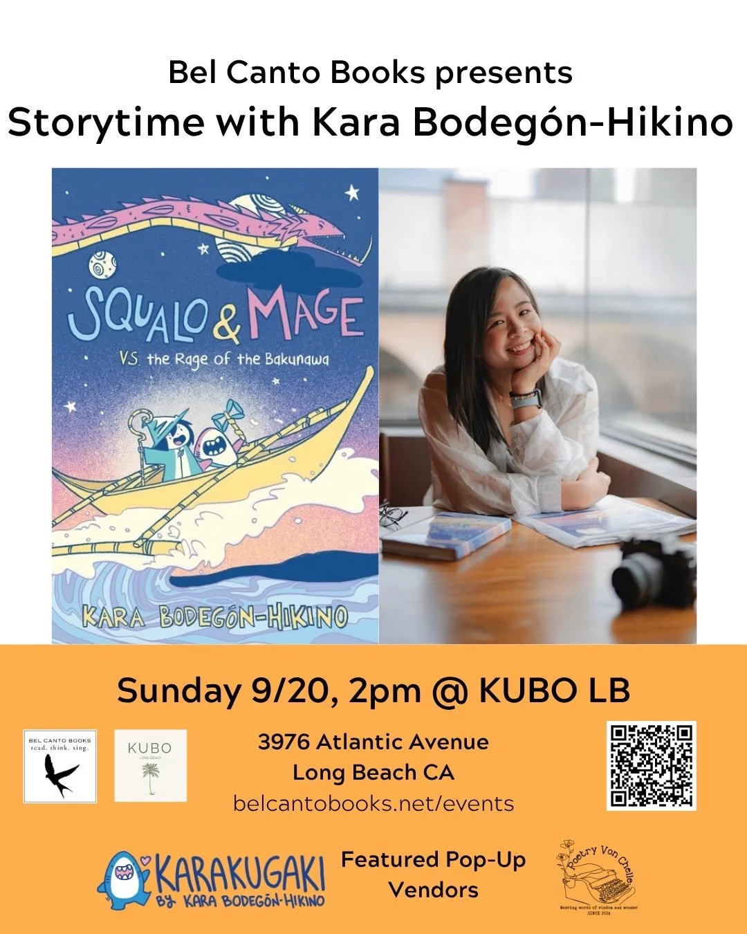 Author Book Signing: Kara Bodegon-Hikino