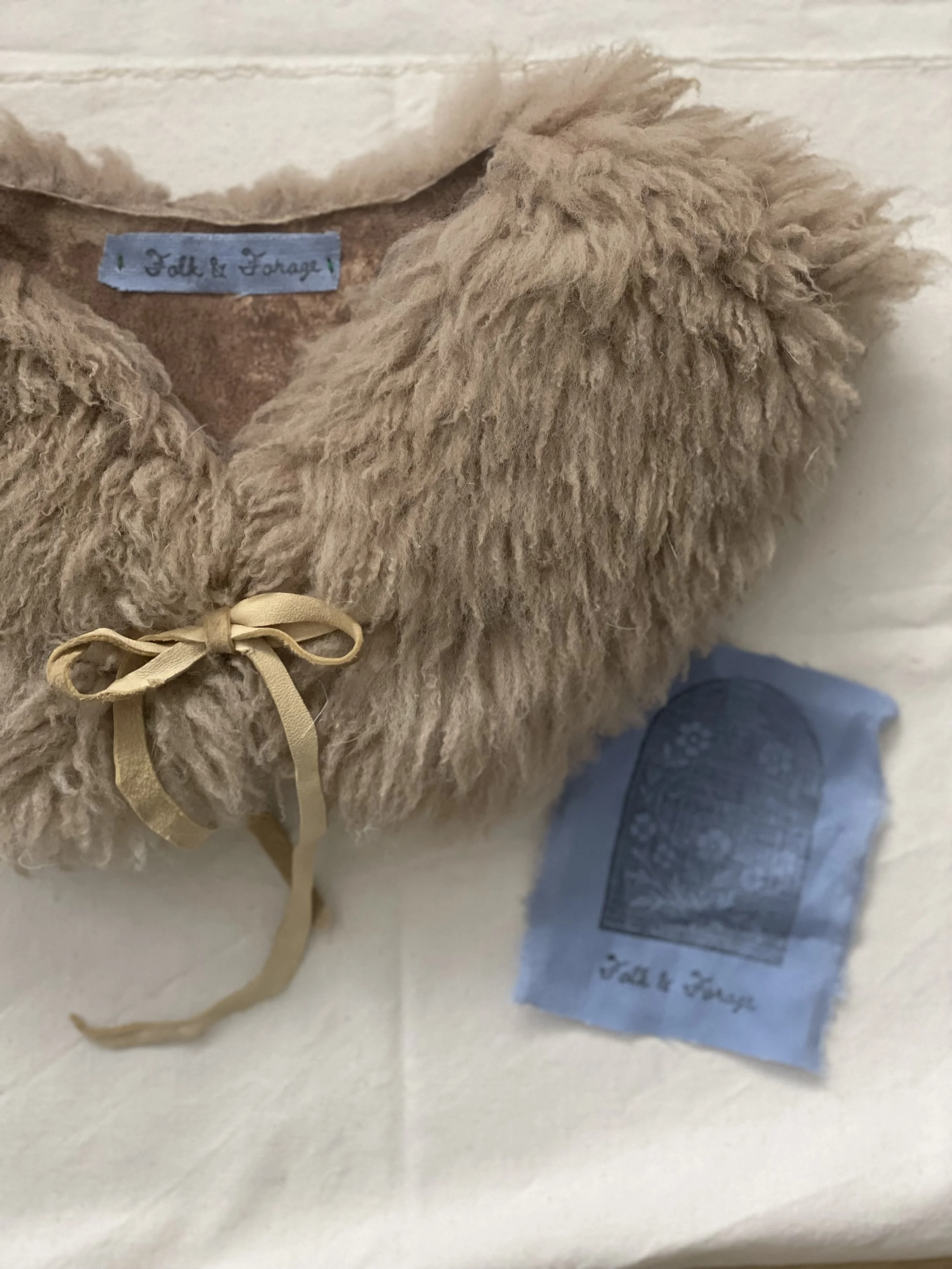 Watershed sheep shawl