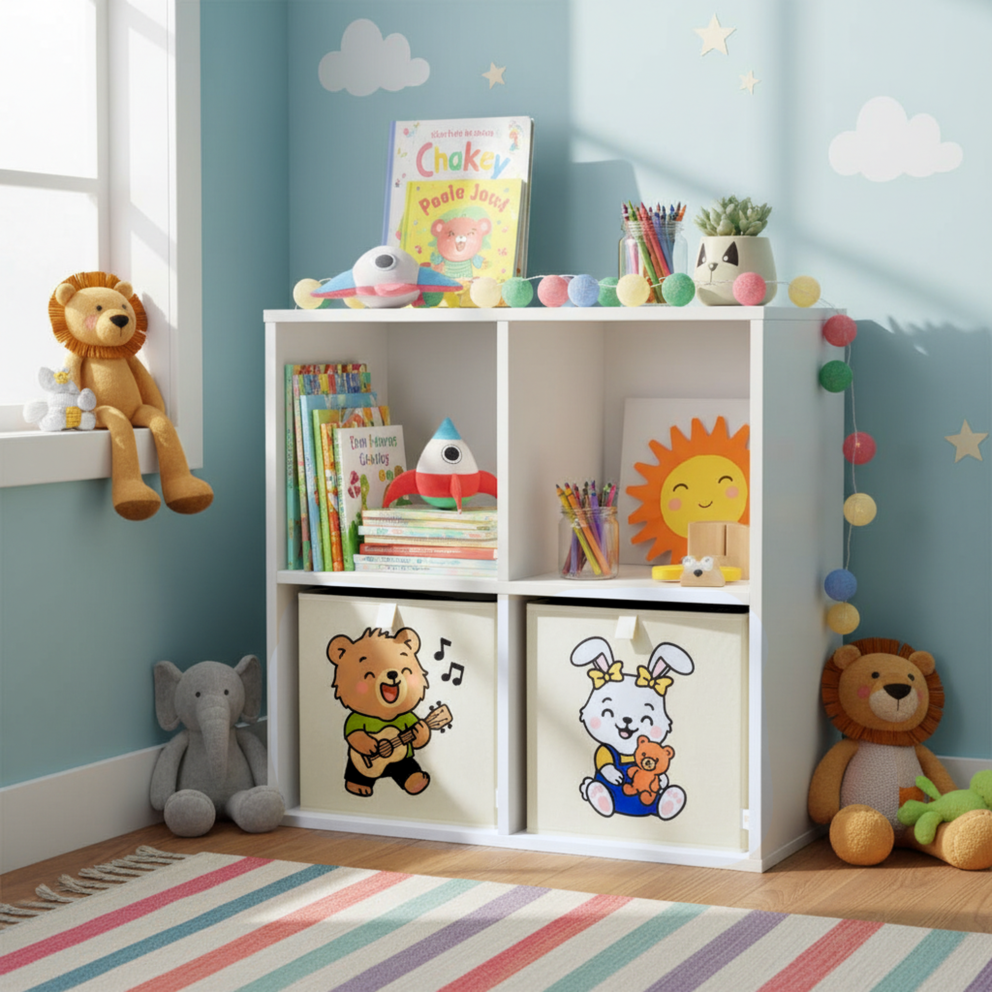 Storage Box in a Room