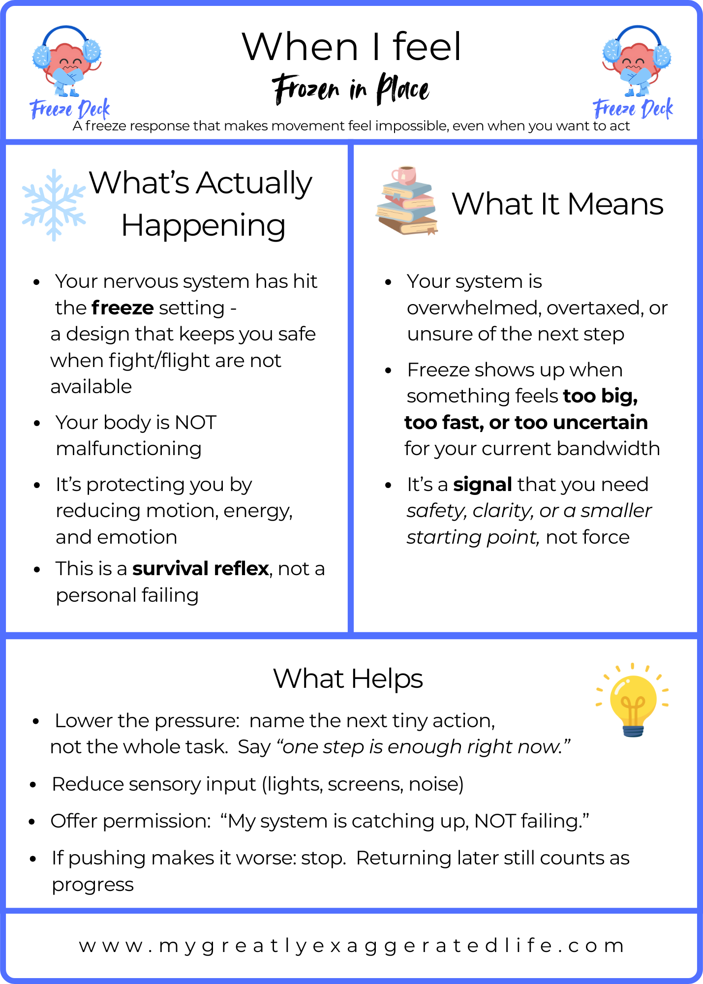 MGEL Calibration Deck: Freeze 1