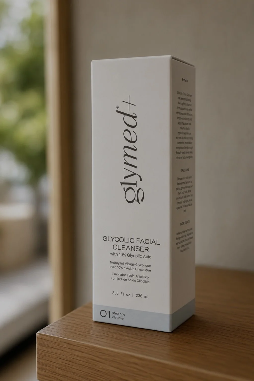 GLYCOLIC FACIAL CLEANSER WITH 10% GLYCOLIC ACID