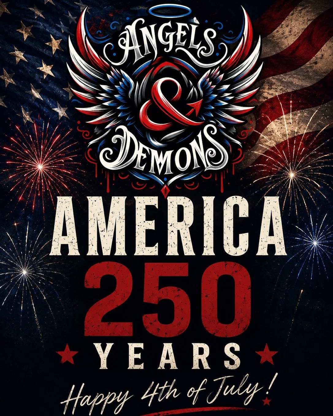 🇺🇸 Happy 4th of July weekend!

Two hundred and fifty years ago, a bold idea changed the world.

And for 250 years we've been tested, challenged, divided, inspired, but we keep moving forward.

Here's to the dreamers, the fighters, the families, the