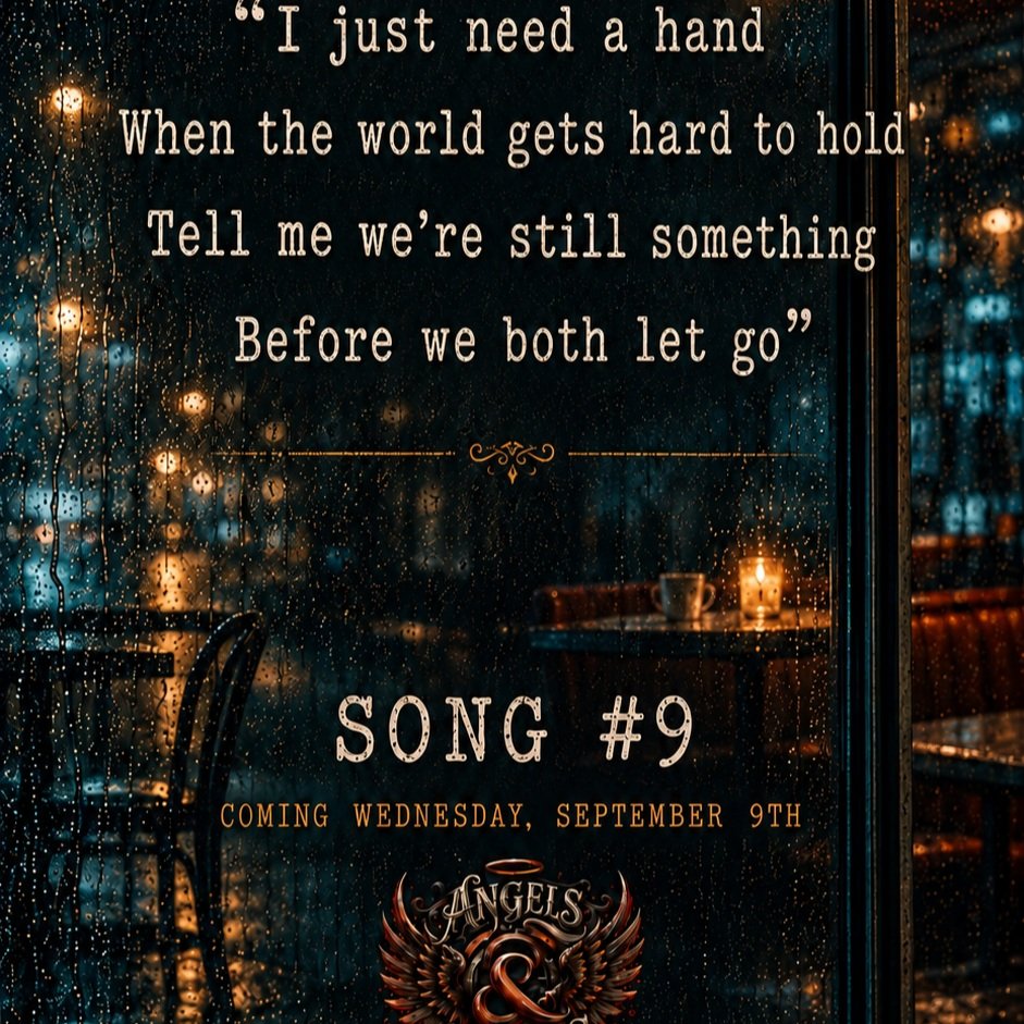 Three new songs drop this Wednesday September 9th, some lyrics teasers in the pics - psyched and hope you all enjoy them when they hit!! 😎🎸🤘

I&rsquo;ve carried these songs around for a long time. There&rsquo;s a lot of life in them. Love, regret,