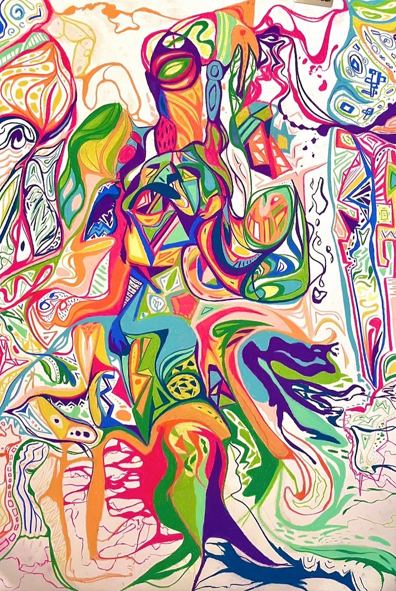 "Abstract Figures"
Fall 2020
NuPastel on Paper
30x48 inches