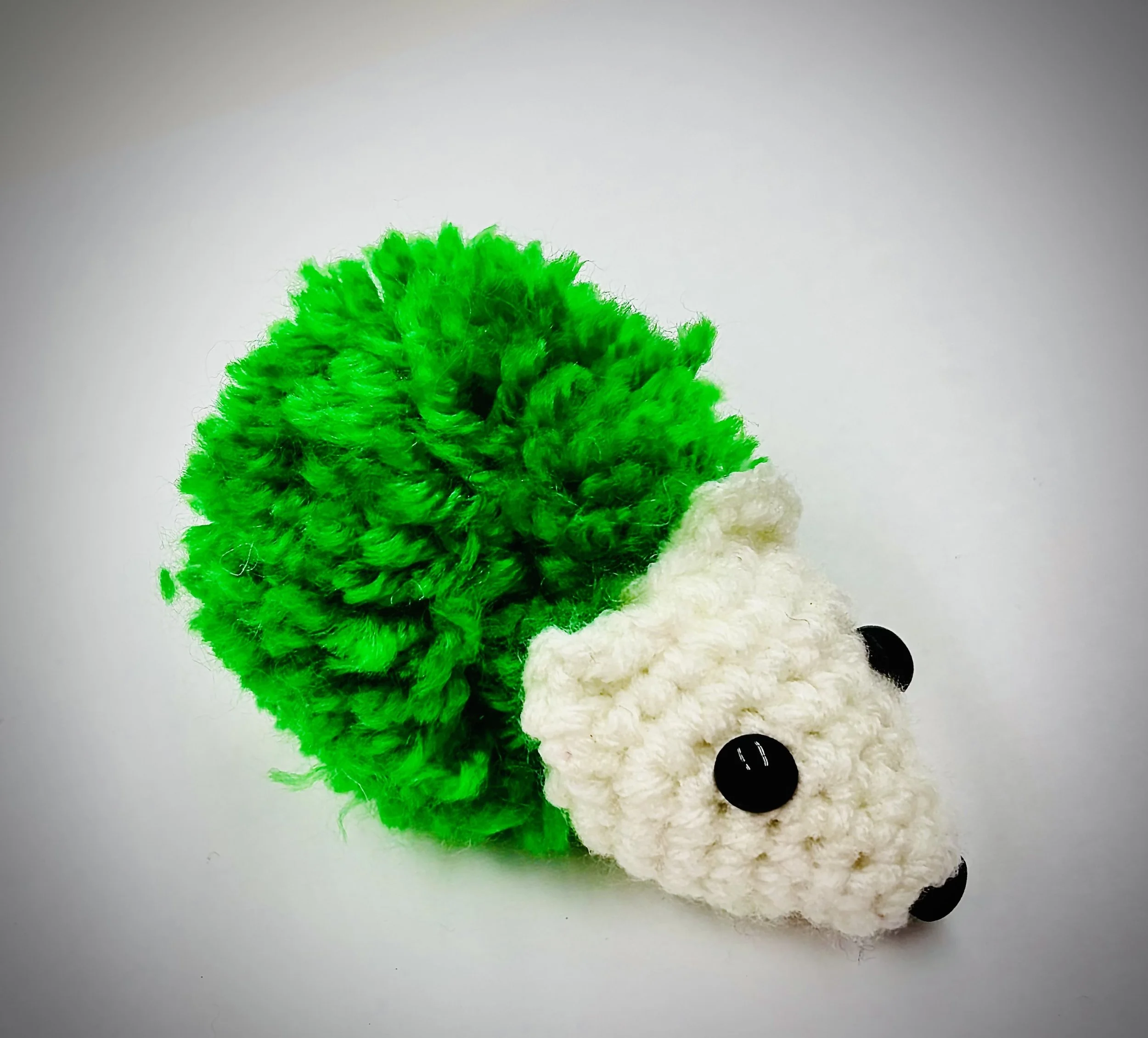 Small Crochet Hedgehog Plushie
