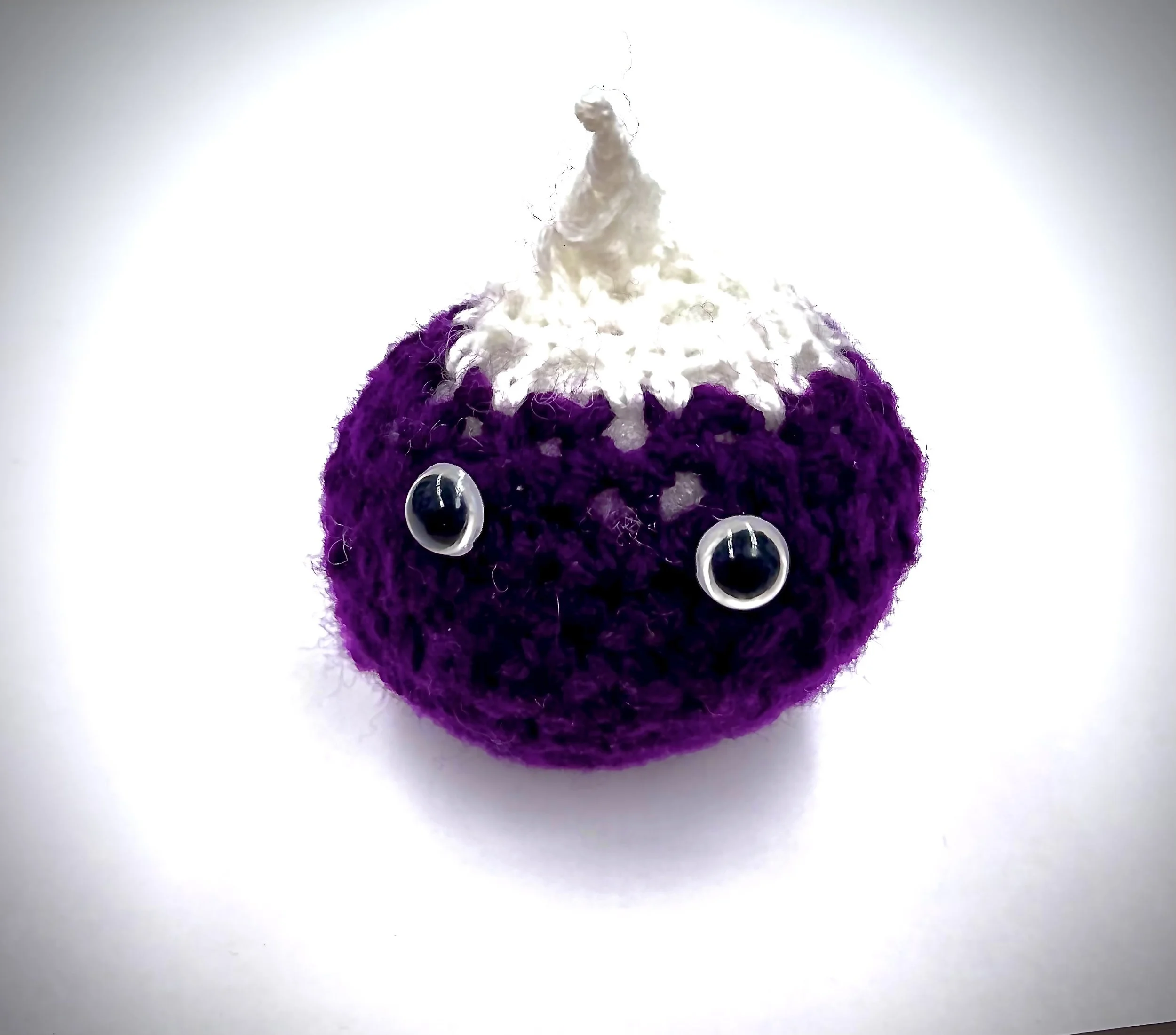 Crochet Crazy Purple Radish Plushie