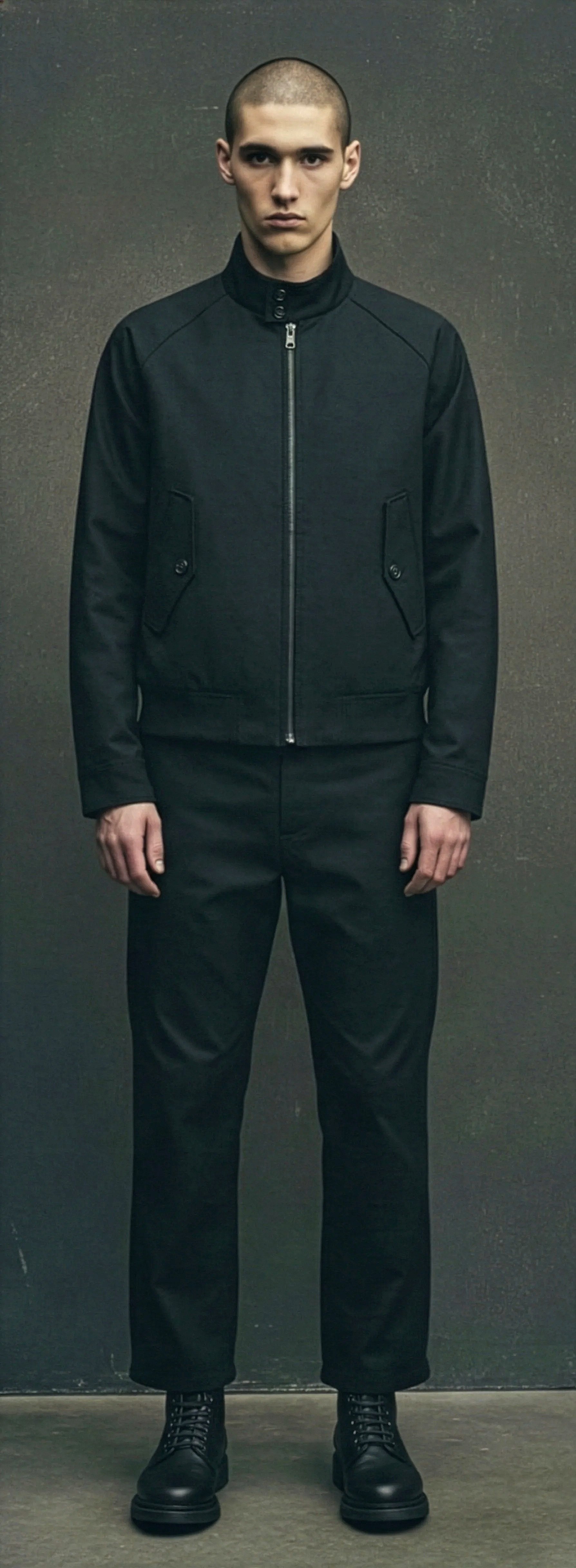 Harrington Jacket in 12oz Duck Canvas / 100%C