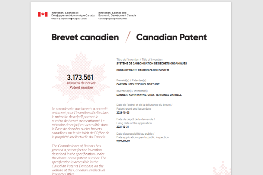 Canadian Patent