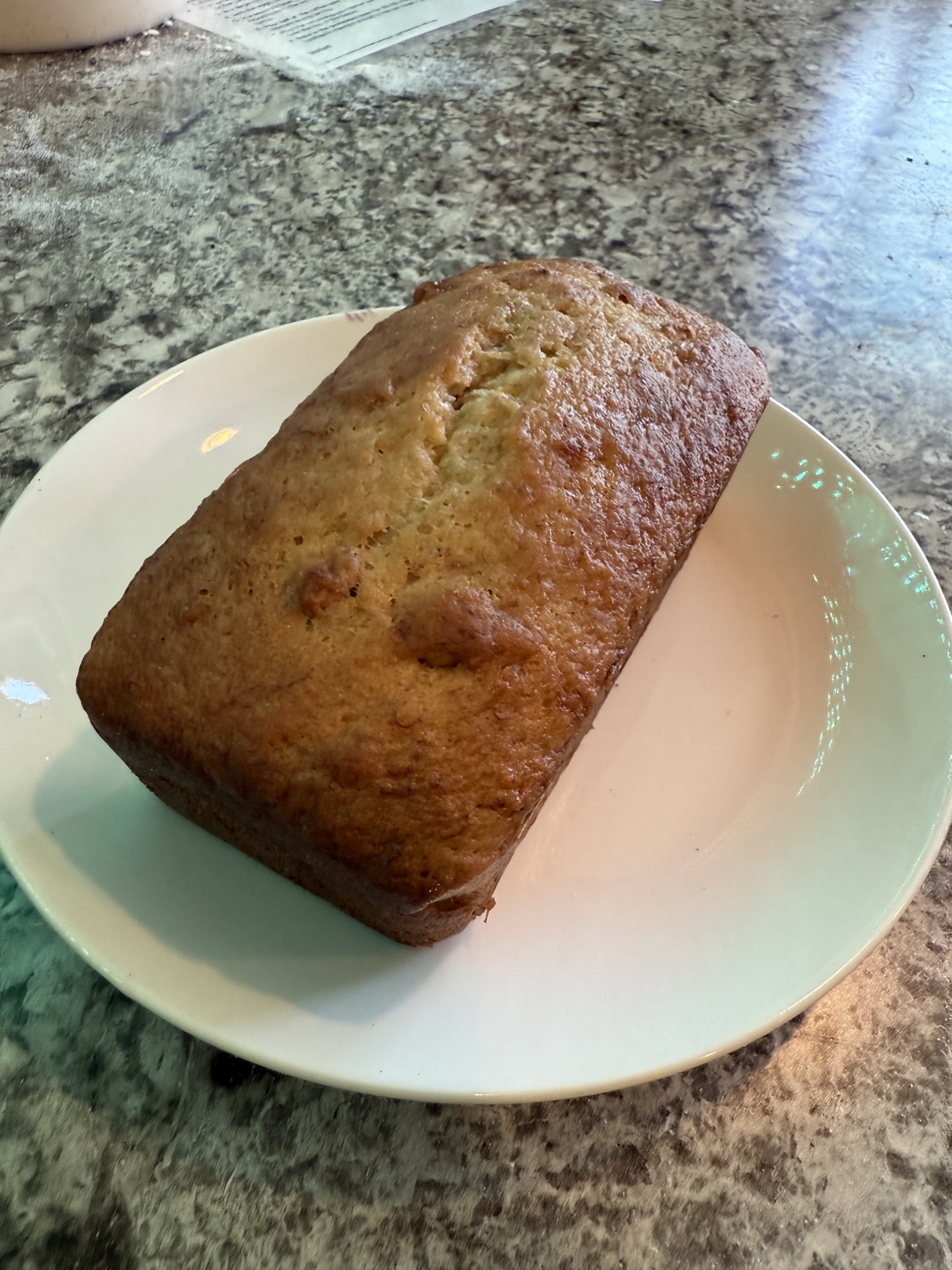 Sourdough Banana Walnut Mini Loaf