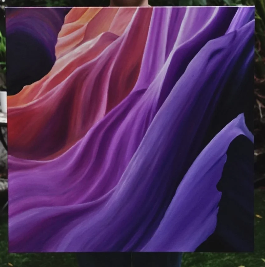 "North Canyon #1" - 30X30in - Oil on Canvas