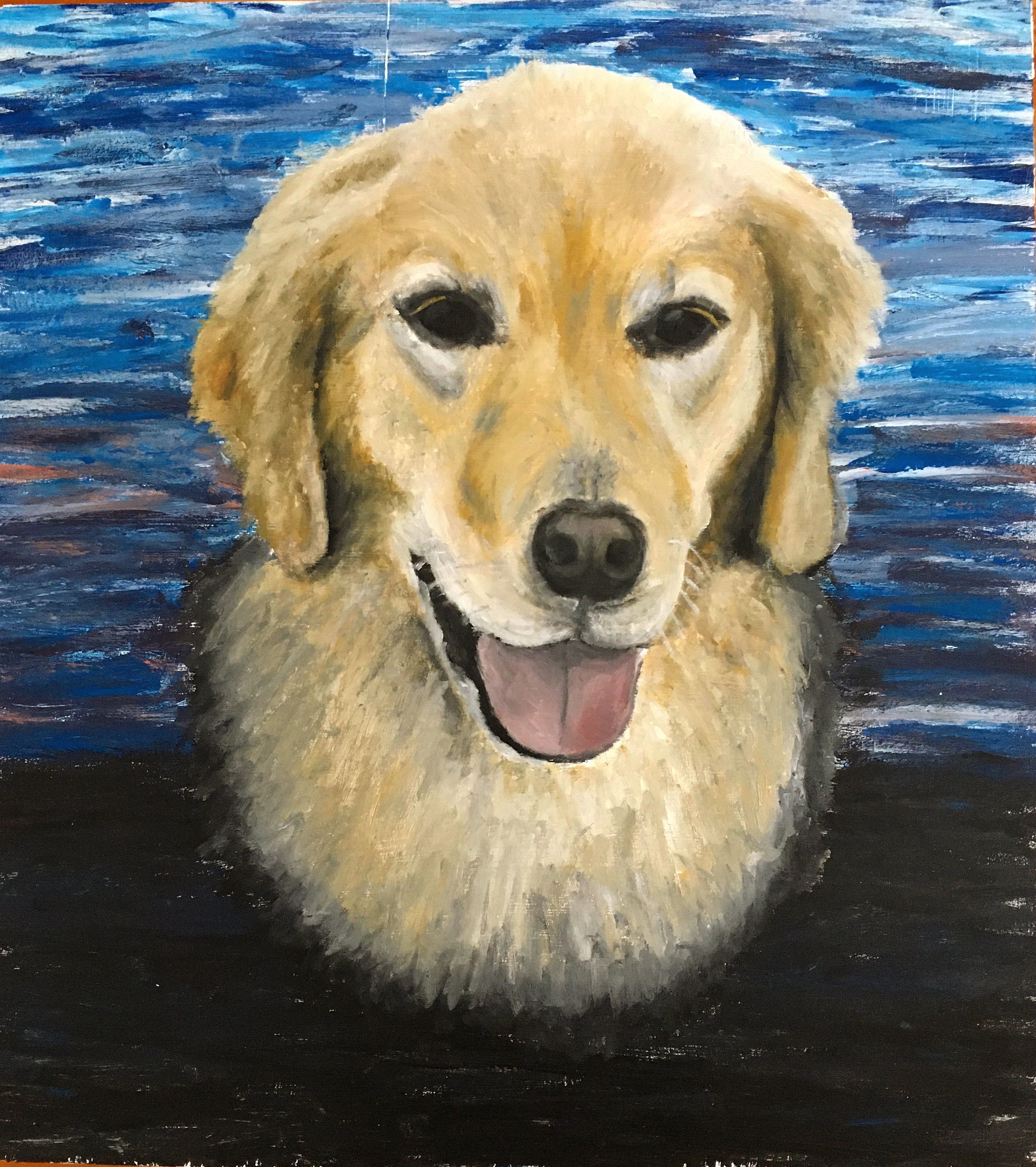 "Hope" - 18X24in - Oil on Wood - SOLD