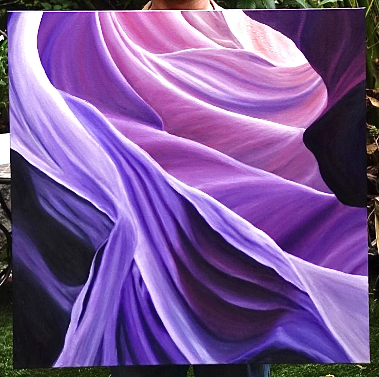 "South Canyon #2" - 30X30in - Oil on Canvas