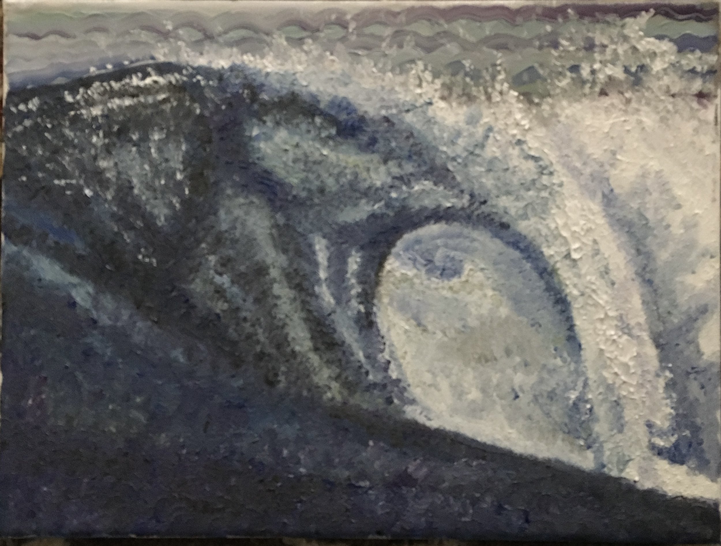 "Shallow Reef" - 12X18in - Oil on Canvas