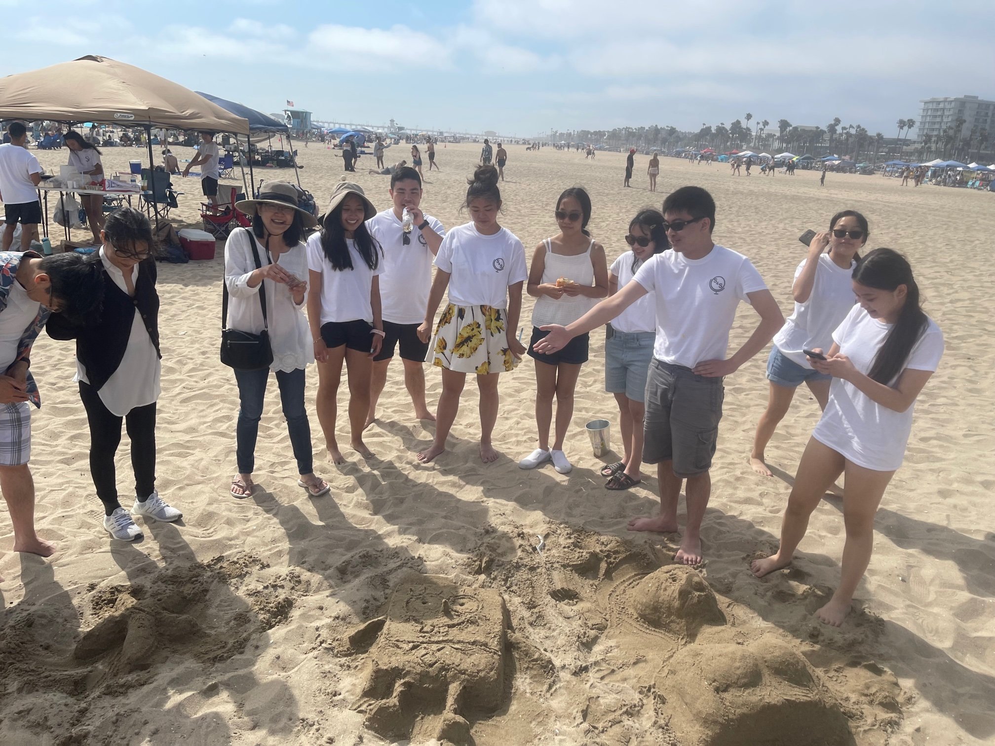 Sand Castle Contest Team 1