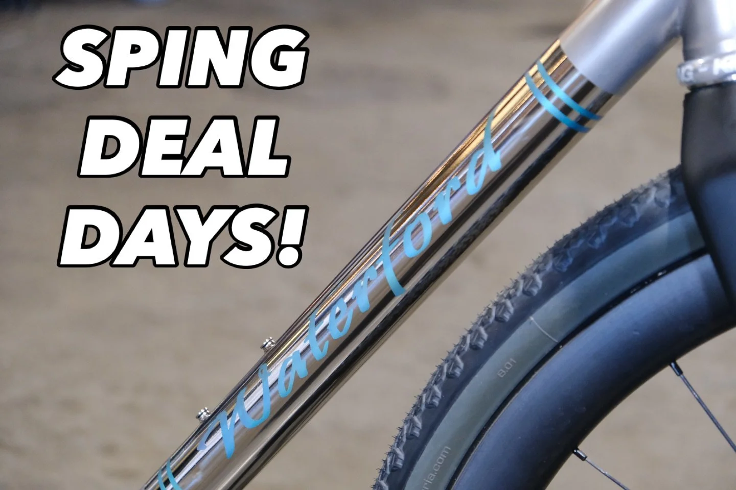 🚨 SPRING DEAL DAYS! 🚨 

For a limited time, we&rsquo;ll include a fork &amp; headset as part of any new order at NO ADDITIONAL CHARGE!

Custom Geometry is always included with every frame we manufacture.

Now is the time to get your order in!

#wat