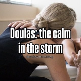 Doulas bring the calm to the storm of transition. Sometimes it&rsquo;s a simple hand on the arm. Other times, it&rsquo;s a quiet but confident directive. 

#doulasdothat 
#bethecalm