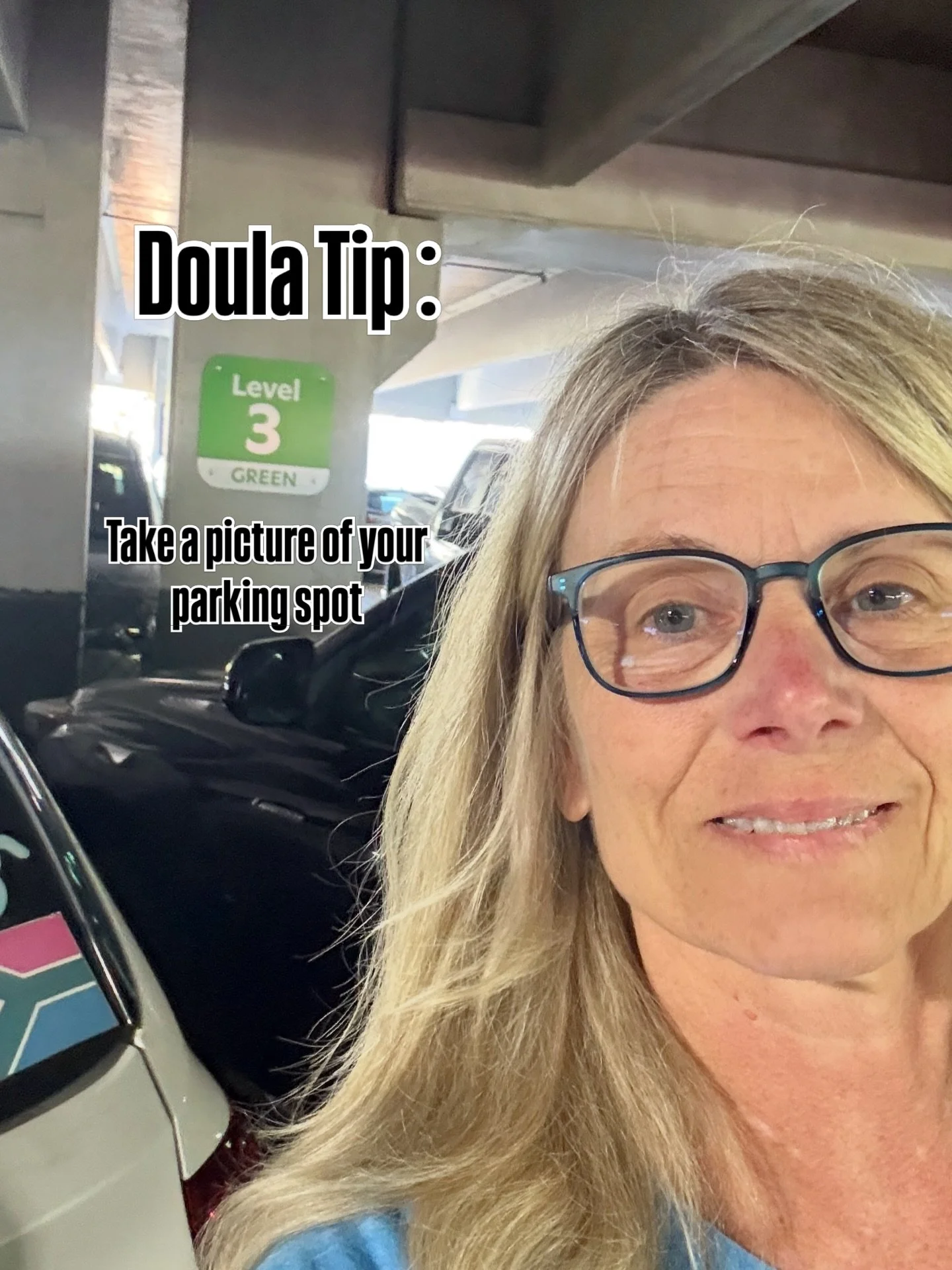 Save and share this tip for those times when you are finally headed out of that long birth and can&rsquo;t remember where you parked (I see you, dear doula sis!). This has saved me on more than one occasion! 

#birthdoula 
#doulatips 
#parkingdecksel