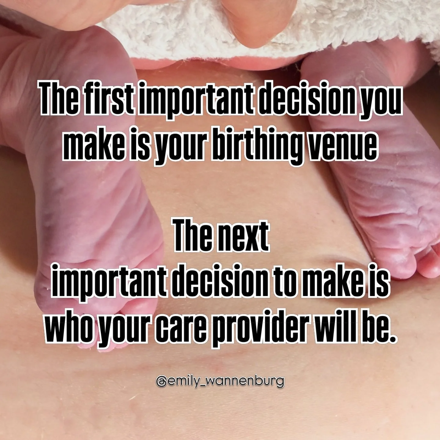 Because those two decisions play a big role in the outcome one of your labor and birth experience. 
Would you choose the same again?