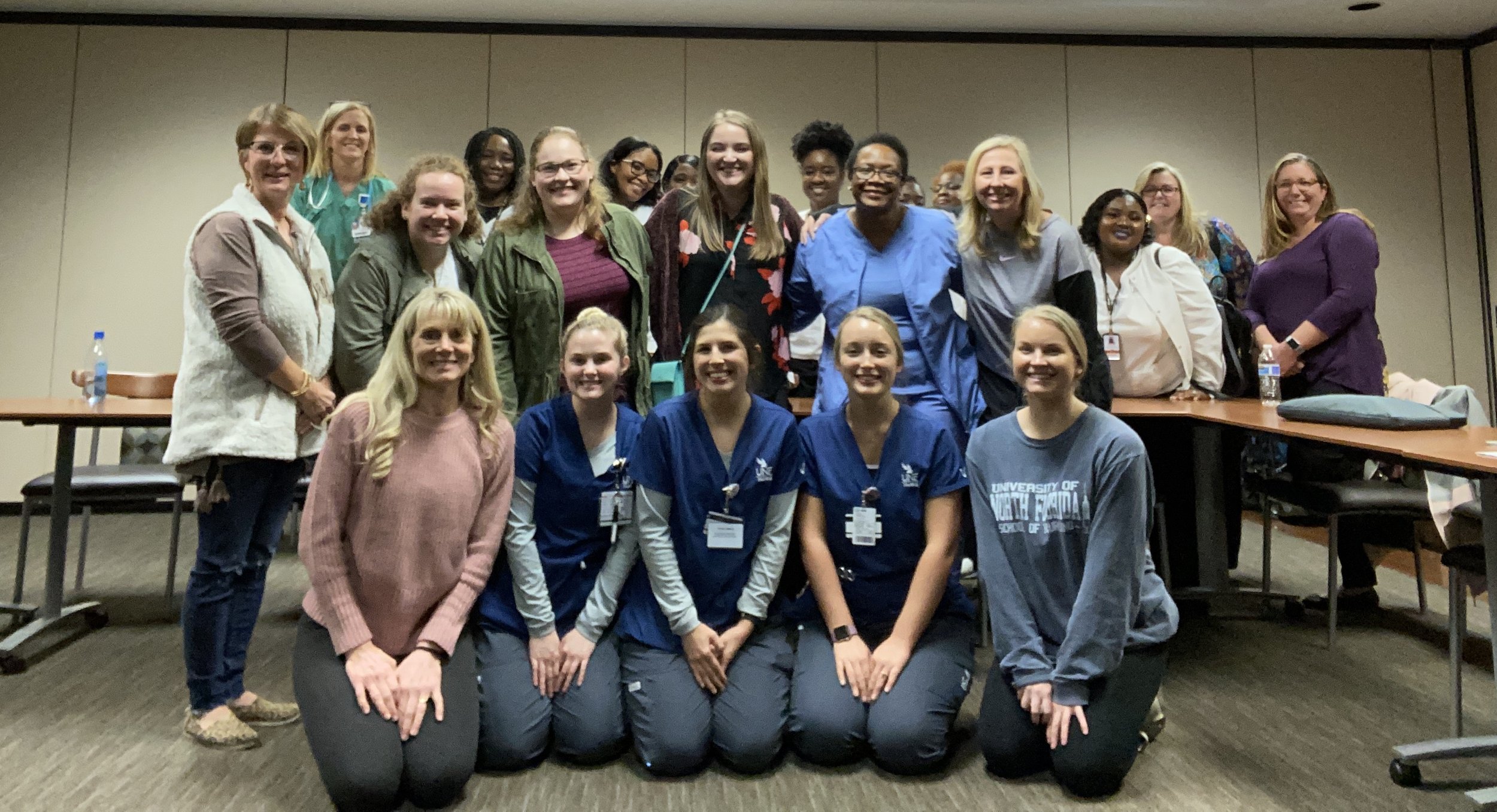 Nursing inservice with Emily Wannenburg