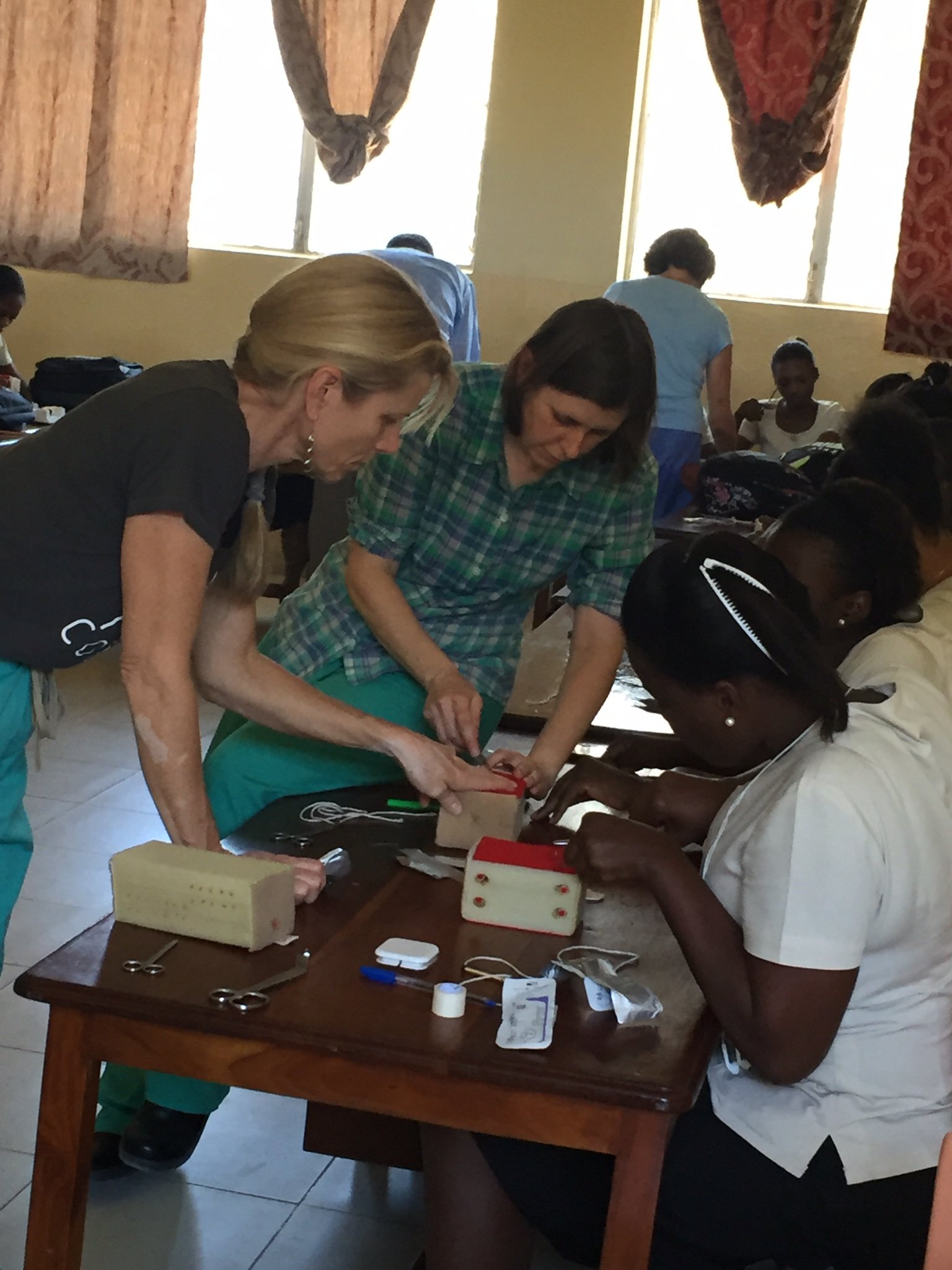 Mission trip to FSIL in Haiti to teach midwifery students